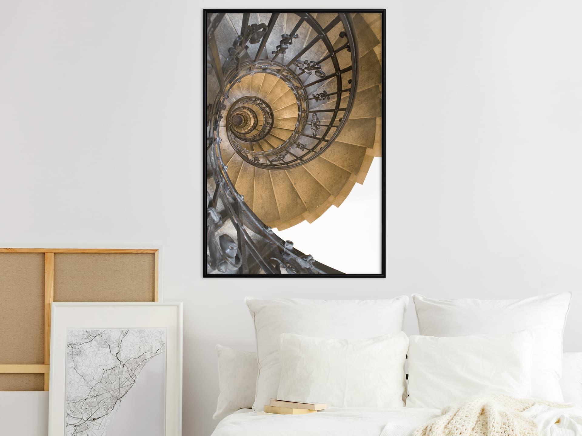 

Plakat - Kręta droga w dół (rozmiar 20x30, wykończenie Rama czarna)