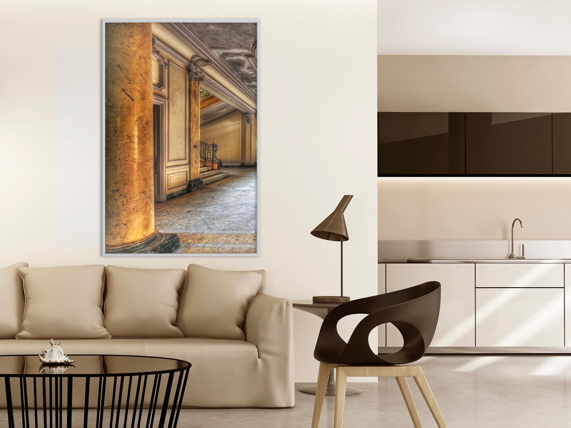 

Plakat - Foyer (rozmiar 20x30, wykończenie Rama biała)