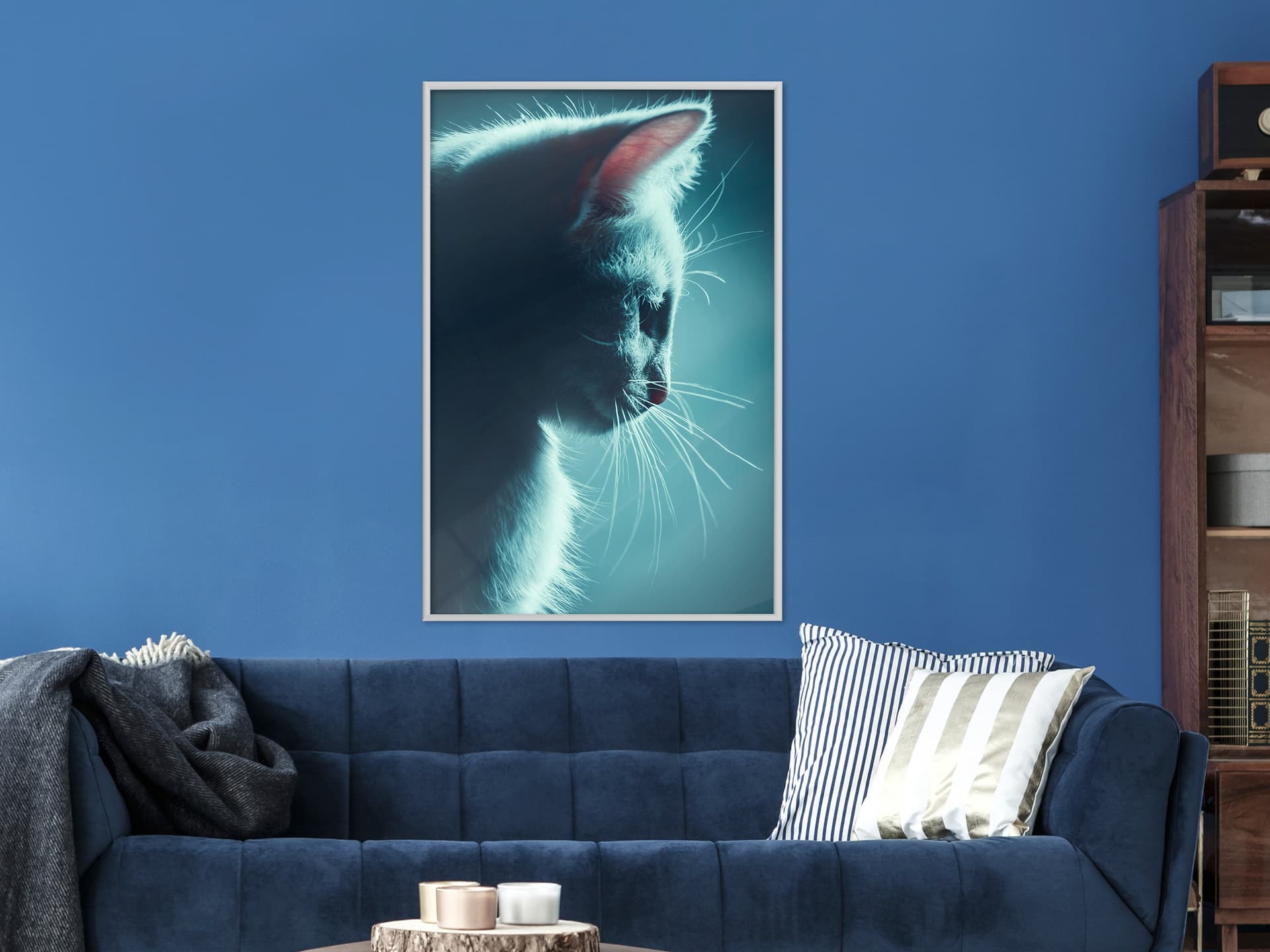 

Plakat - Rozkoszny futrzak (rozmiar 30x45, wykończenie Rama biała)
