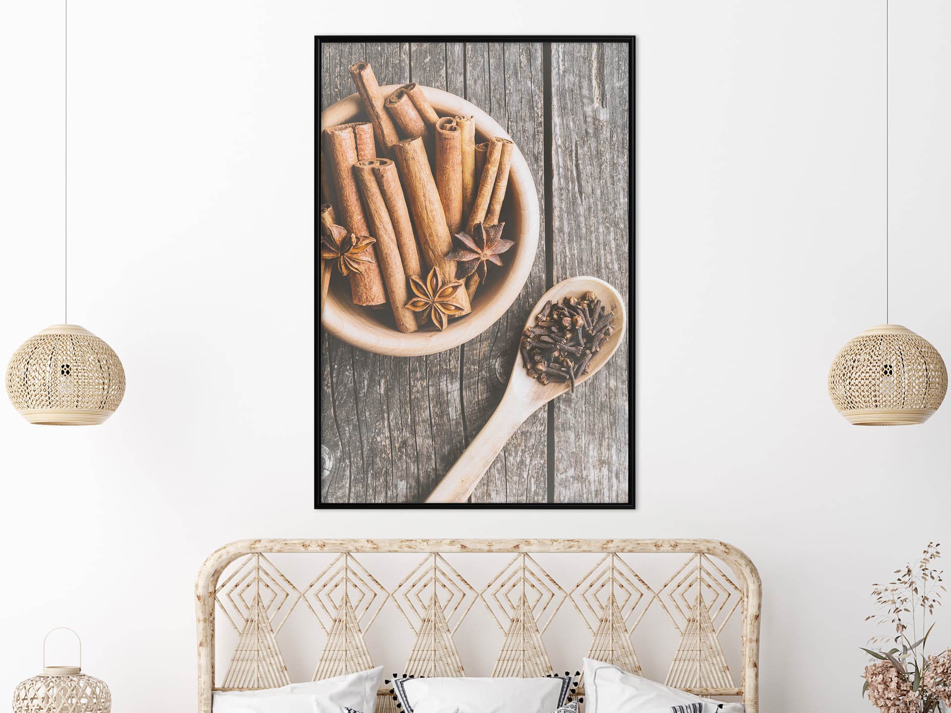 

Plakat - Niezbędne w kuchni (rozmiar 30x45, wykończenie Rama czarna)
