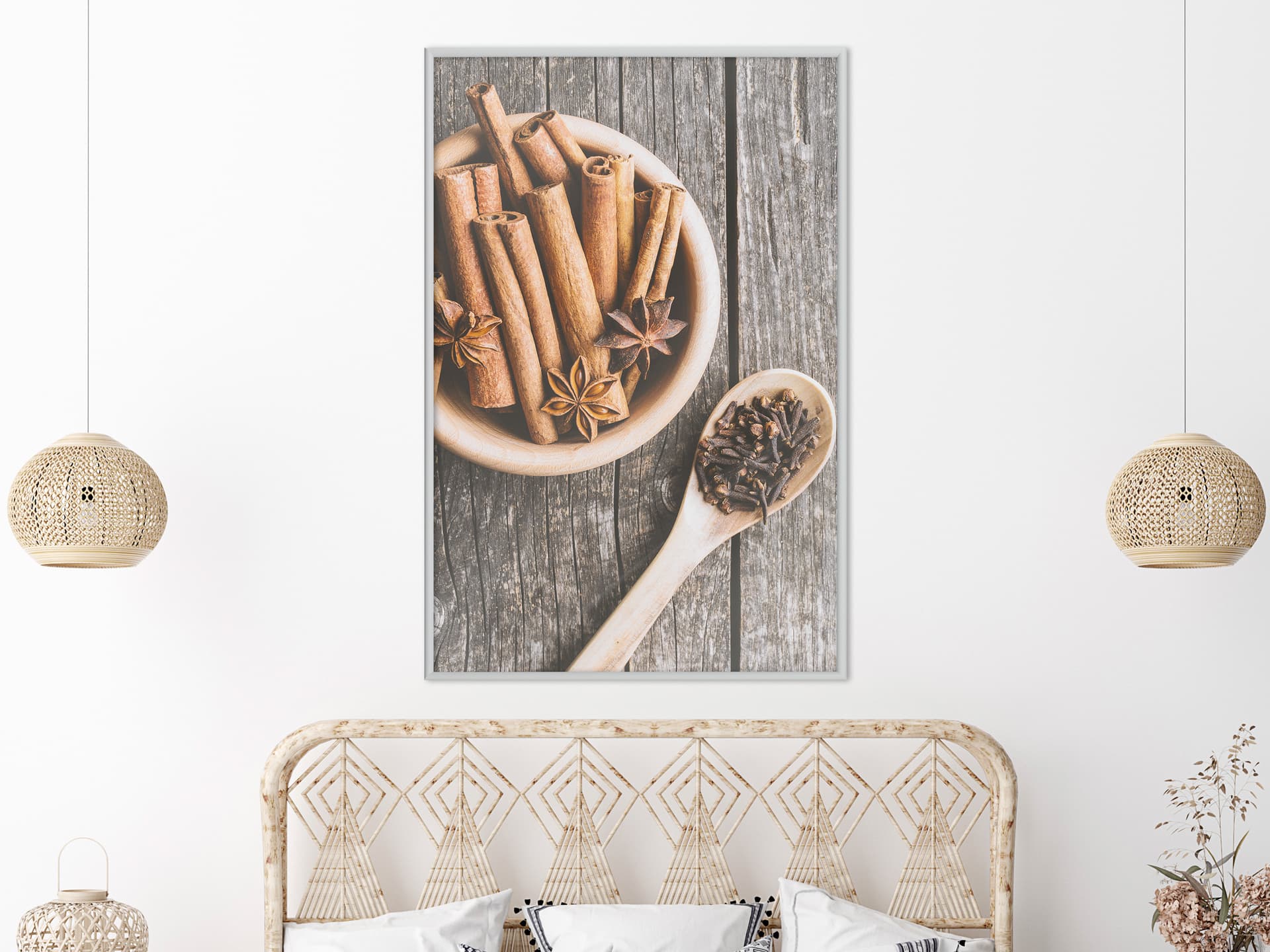 

Plakat - Niezbędne w kuchni (rozmiar 20x30, wykończenie Rama biała)