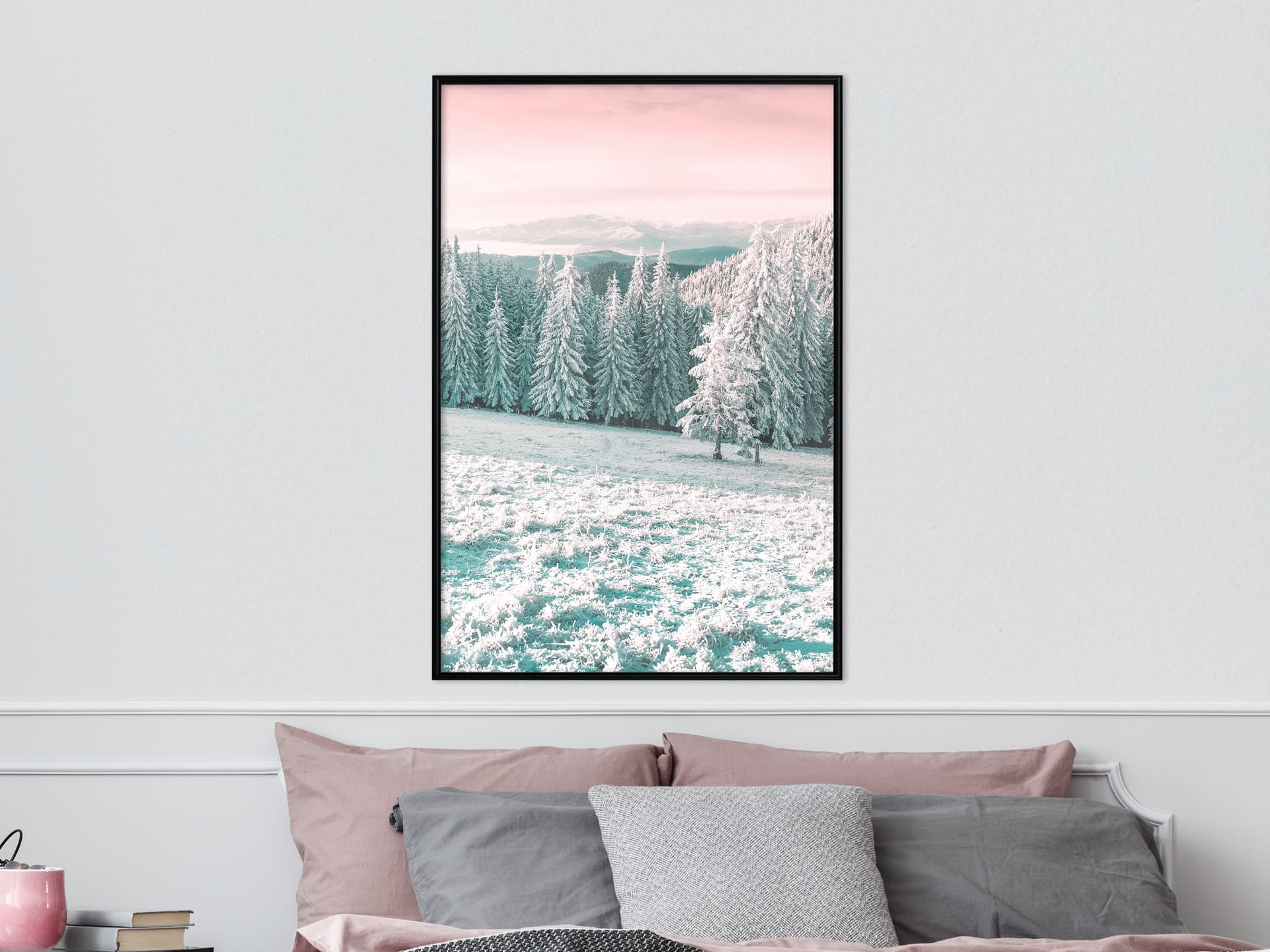

Plakat - Mroźny krajobraz (rozmiar 40x60, wykończenie Rama czarna)