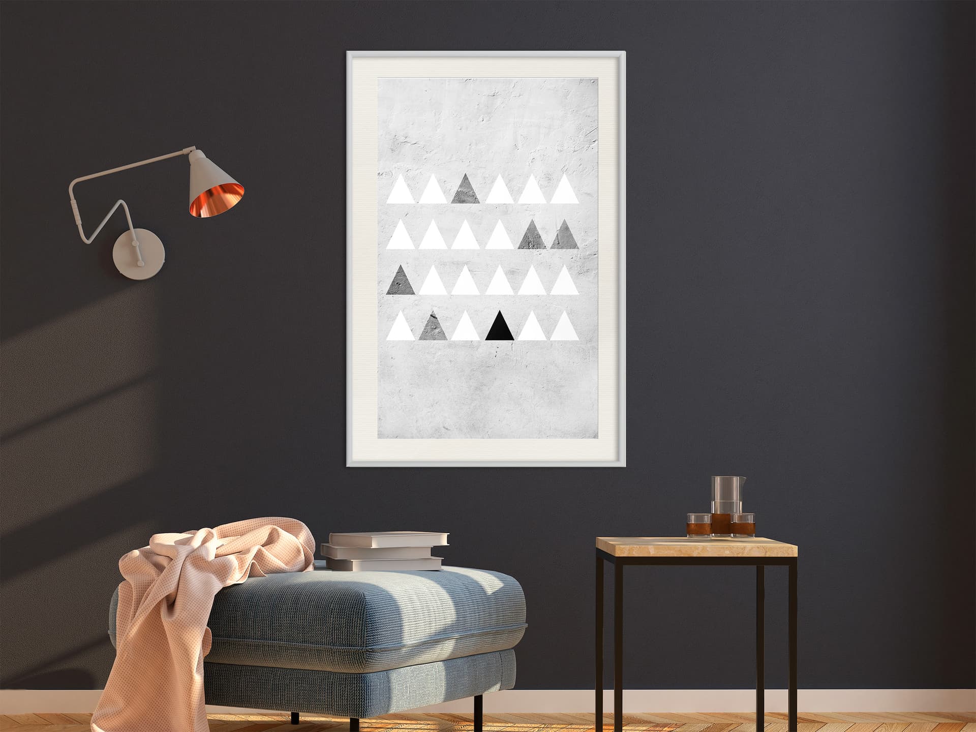 

Plakat - Plantacja choinek (rozmiar 20x30, wykończenie Rama biała z passe-partout)