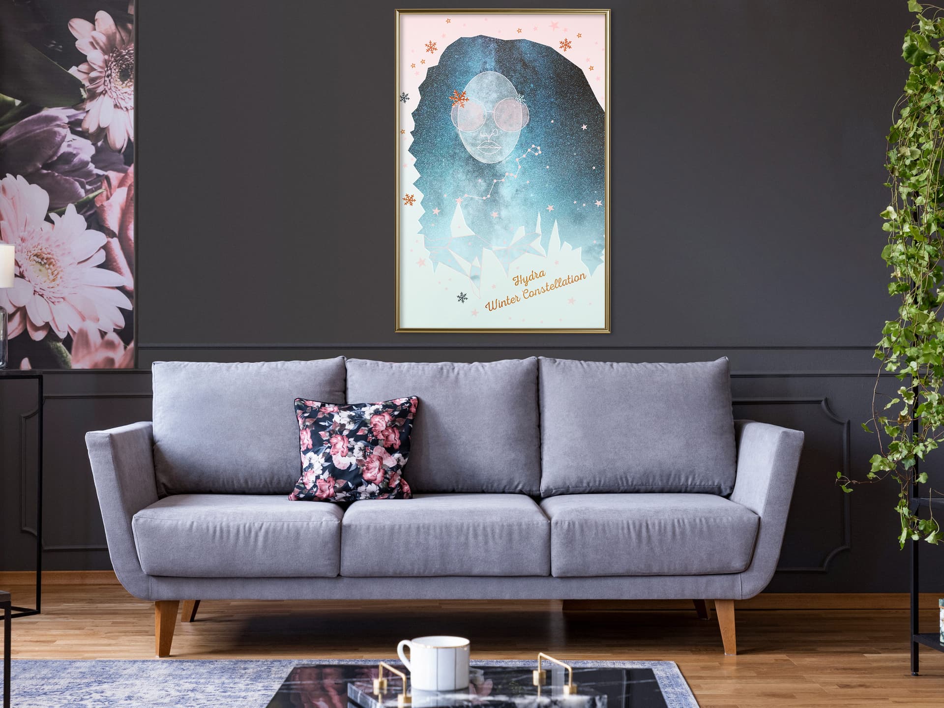 

Plakat - Zimowy gwiazdozbiór (rozmiar 20x30, wykończenie Rama złota)