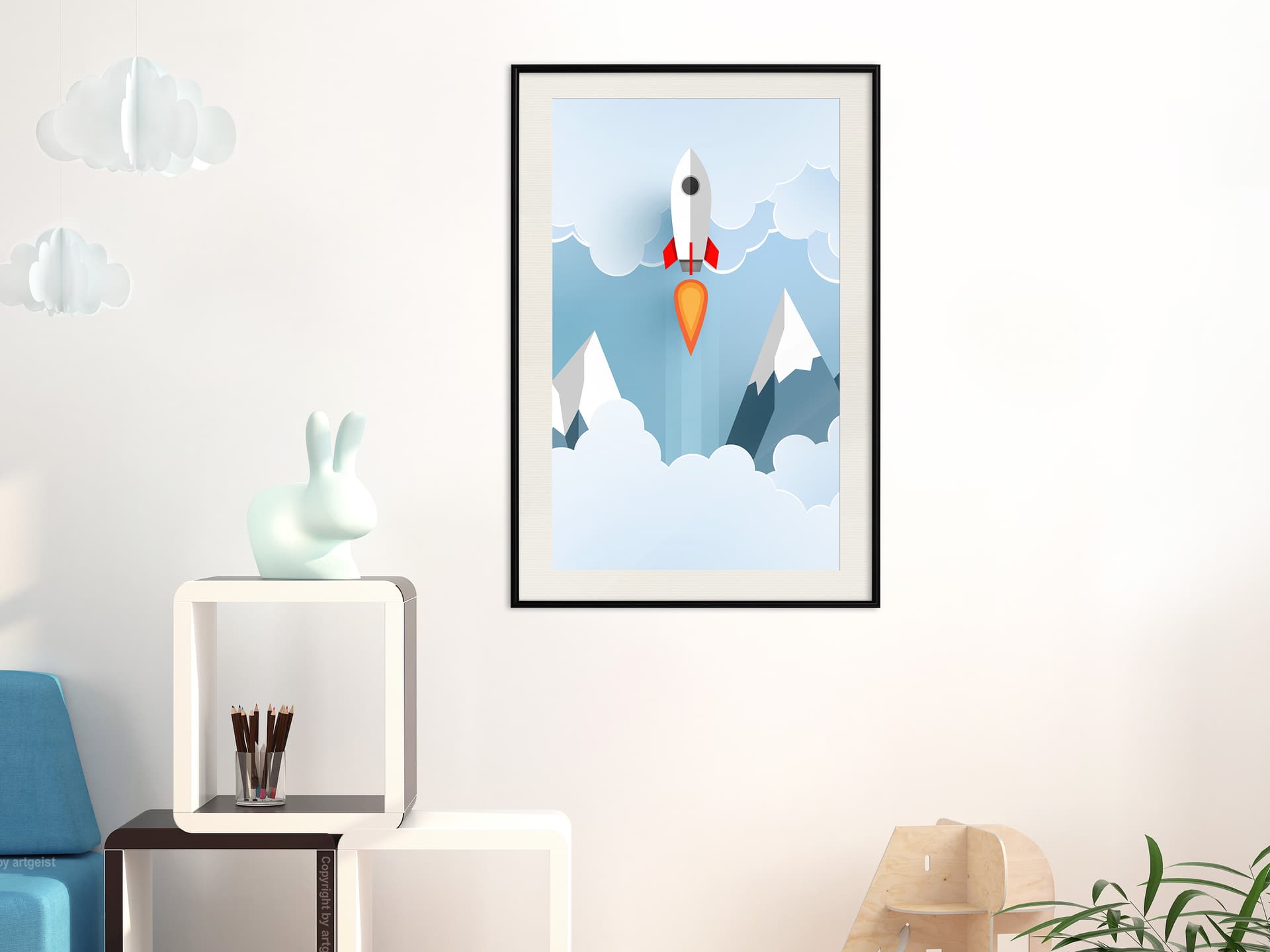 

Plakat - Pa Pa Ziemio! (rozmiar 40x60, wykończenie Rama czarna z passe-partout)