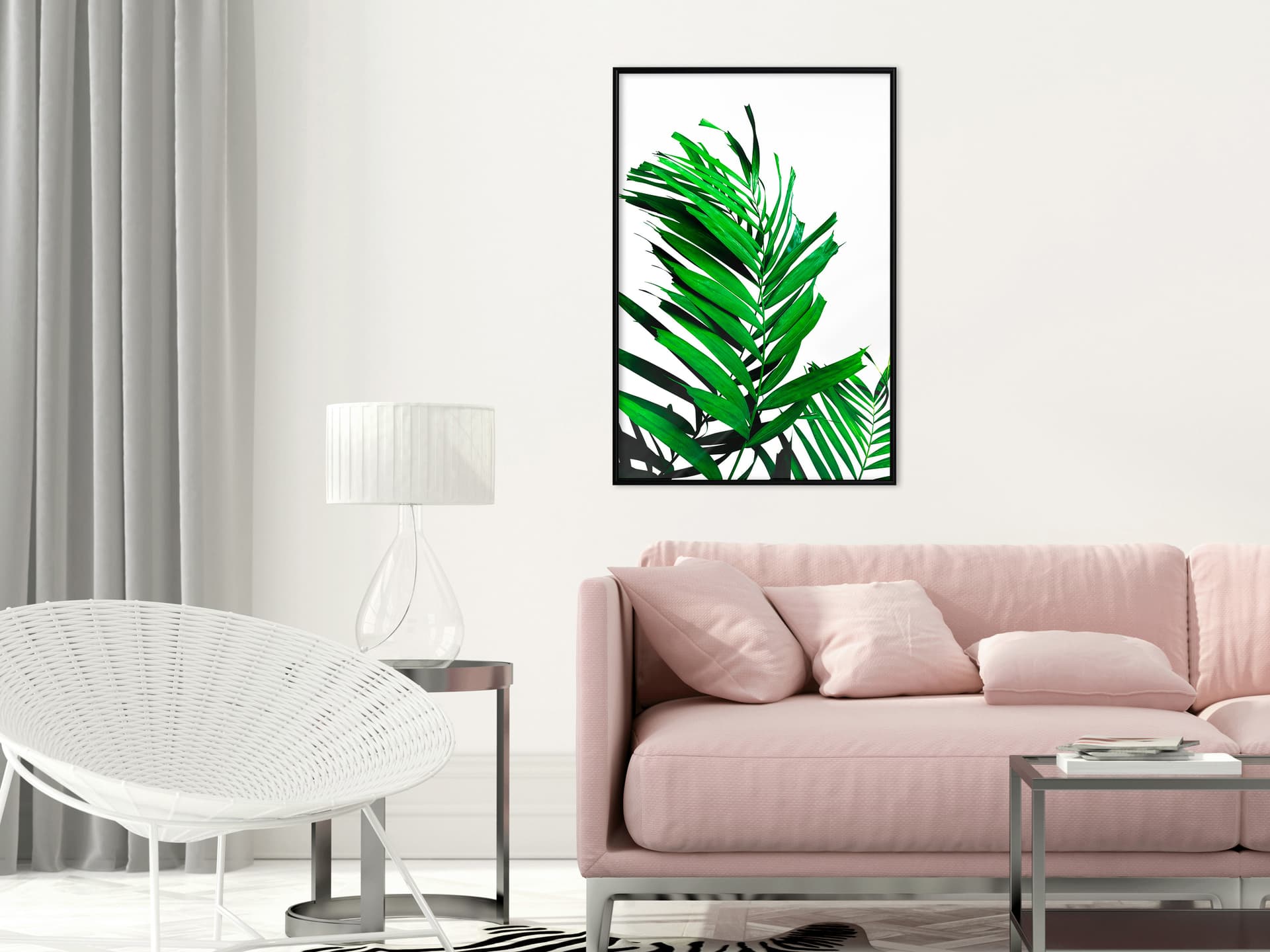 

Plakat - Szmaragdowa palma (rozmiar 20x30, wykończenie Rama czarna)