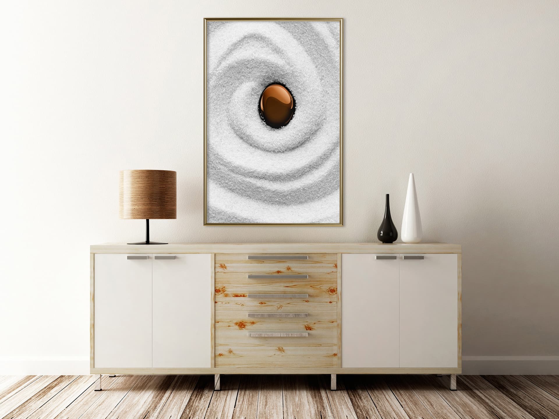 

Plakat - Sekitei (rozmiar 30x45, wykończenie Rama złota)