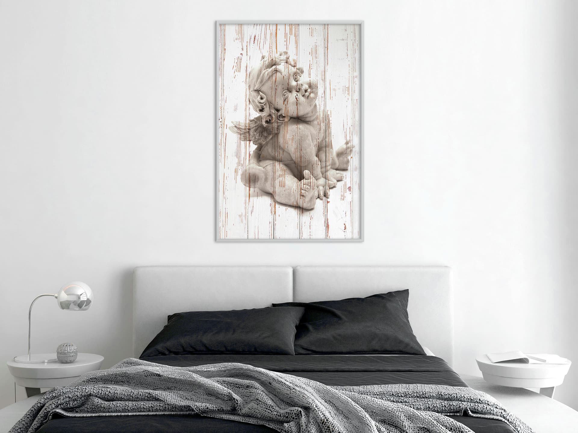 

Plakat - Skrzydlate dzieciątko (rozmiar 20x30, wykończenie Rama biała)