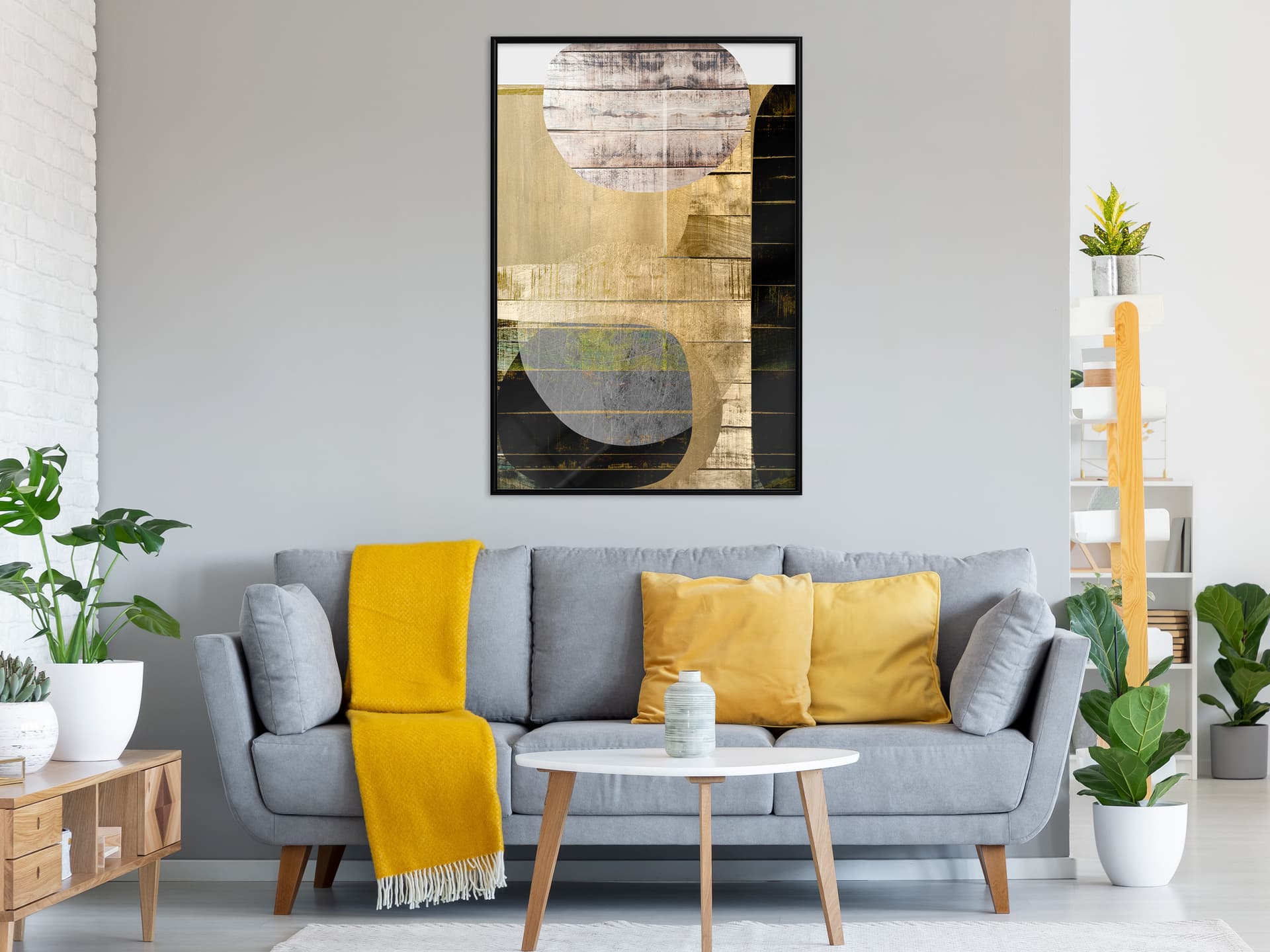 

Plakat - Słoneczny salon (rozmiar 30x45, wykończenie Rama czarna)