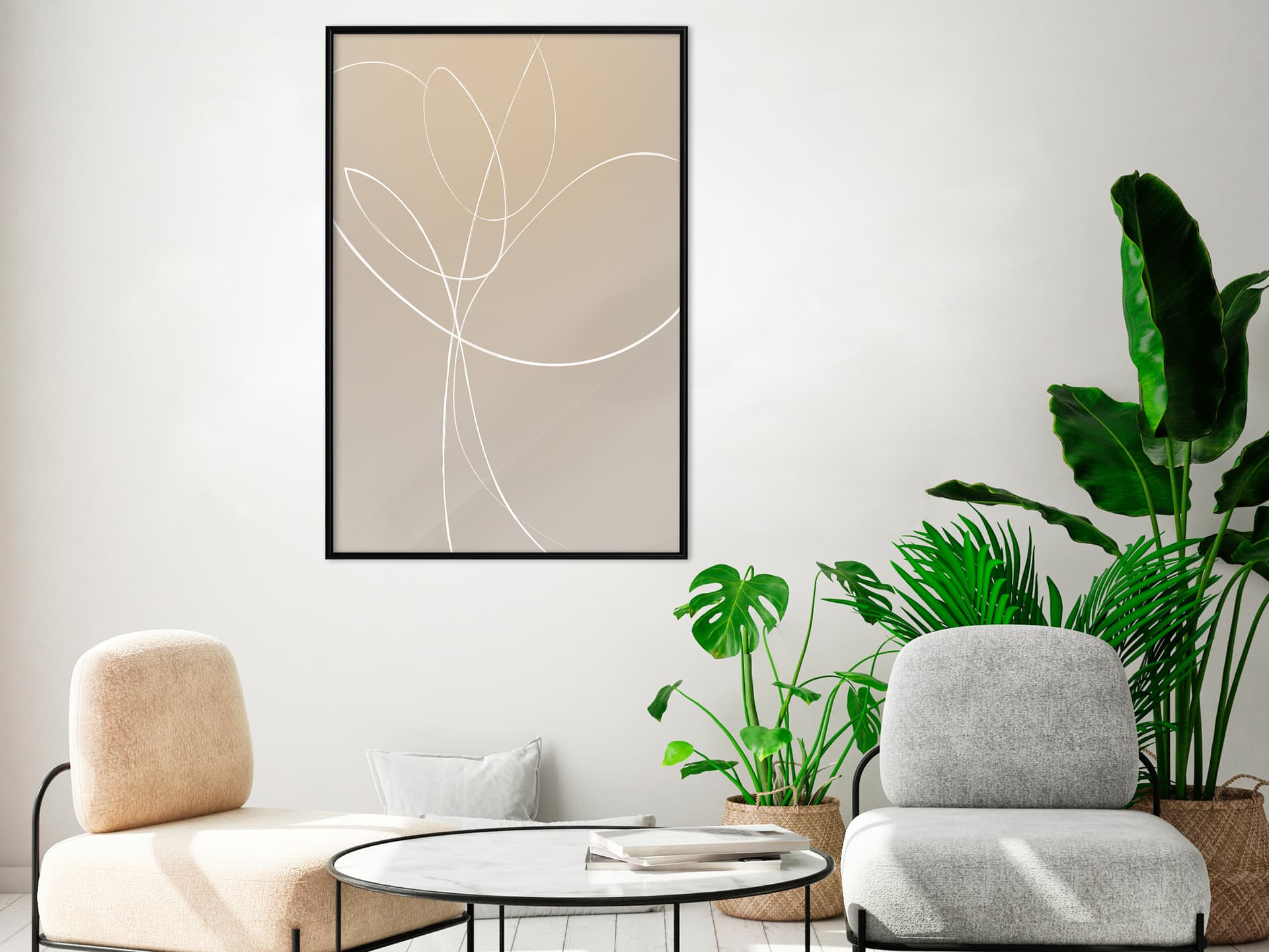 

Plakat - Biały tulipan (rozmiar 30x45, wykończenie Rama czarna)