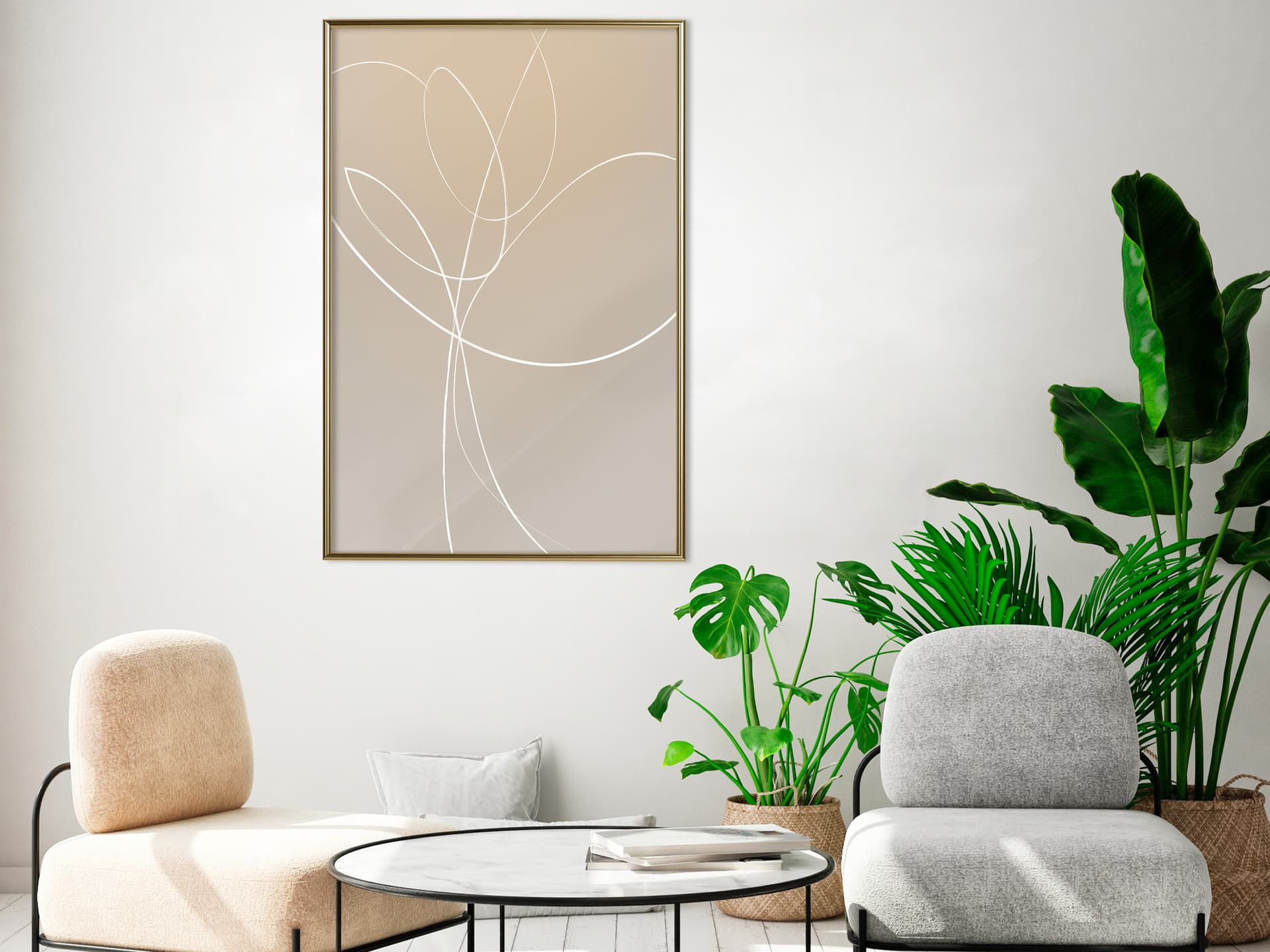 

Plakat - Biały tulipan (rozmiar 30x45, wykończenie Rama złota)