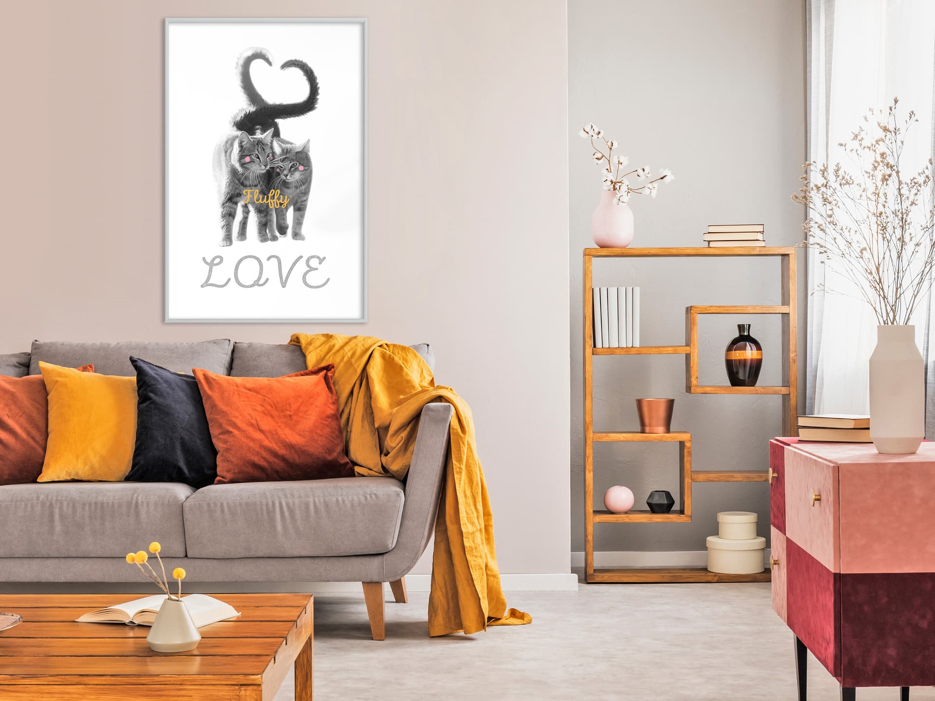 

Plakat - Obok siebie (rozmiar 30x45, wykończenie Rama biała)