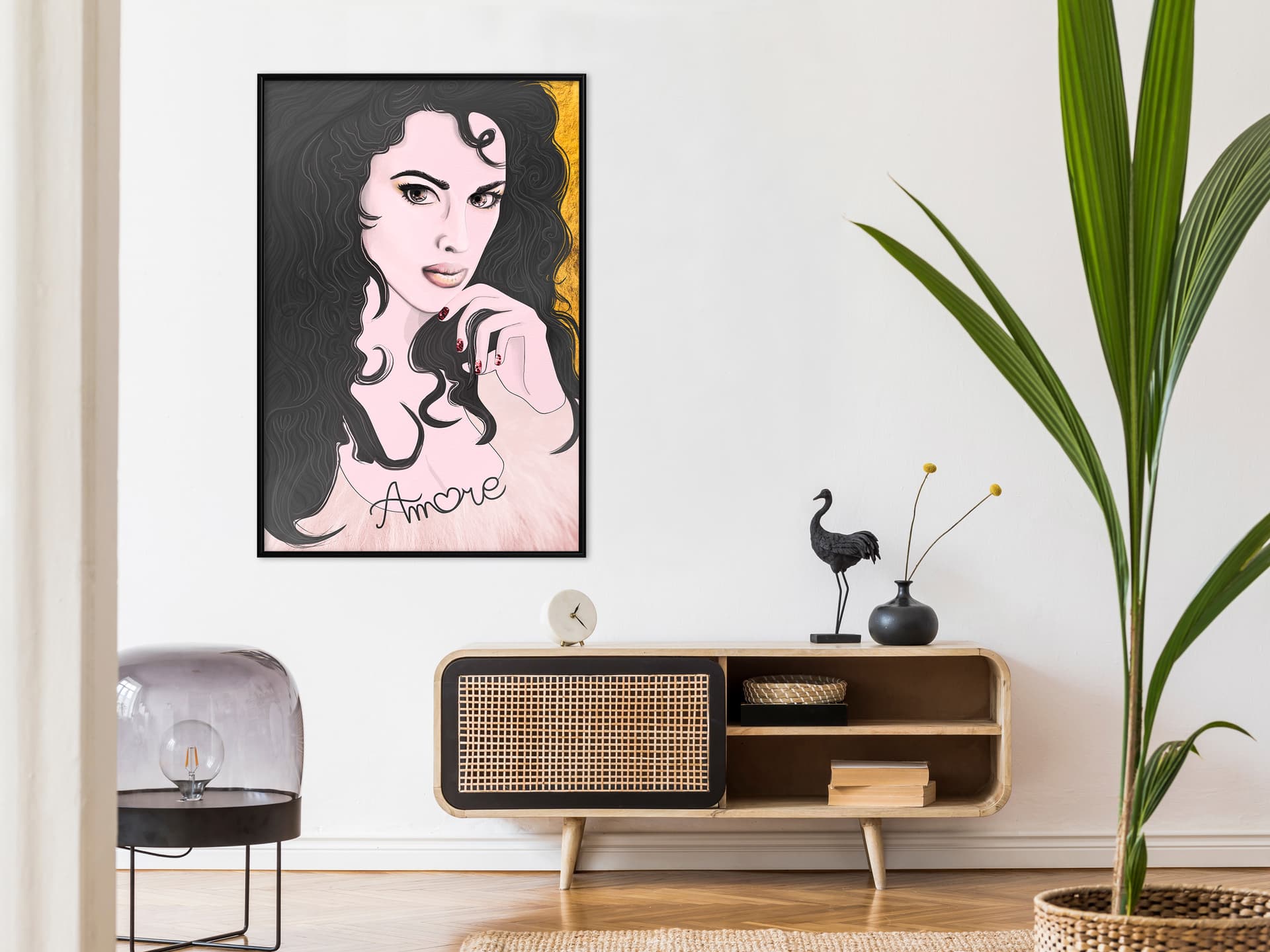 

Plakat - Burza loków (rozmiar 20x30, wykończenie Rama czarna)