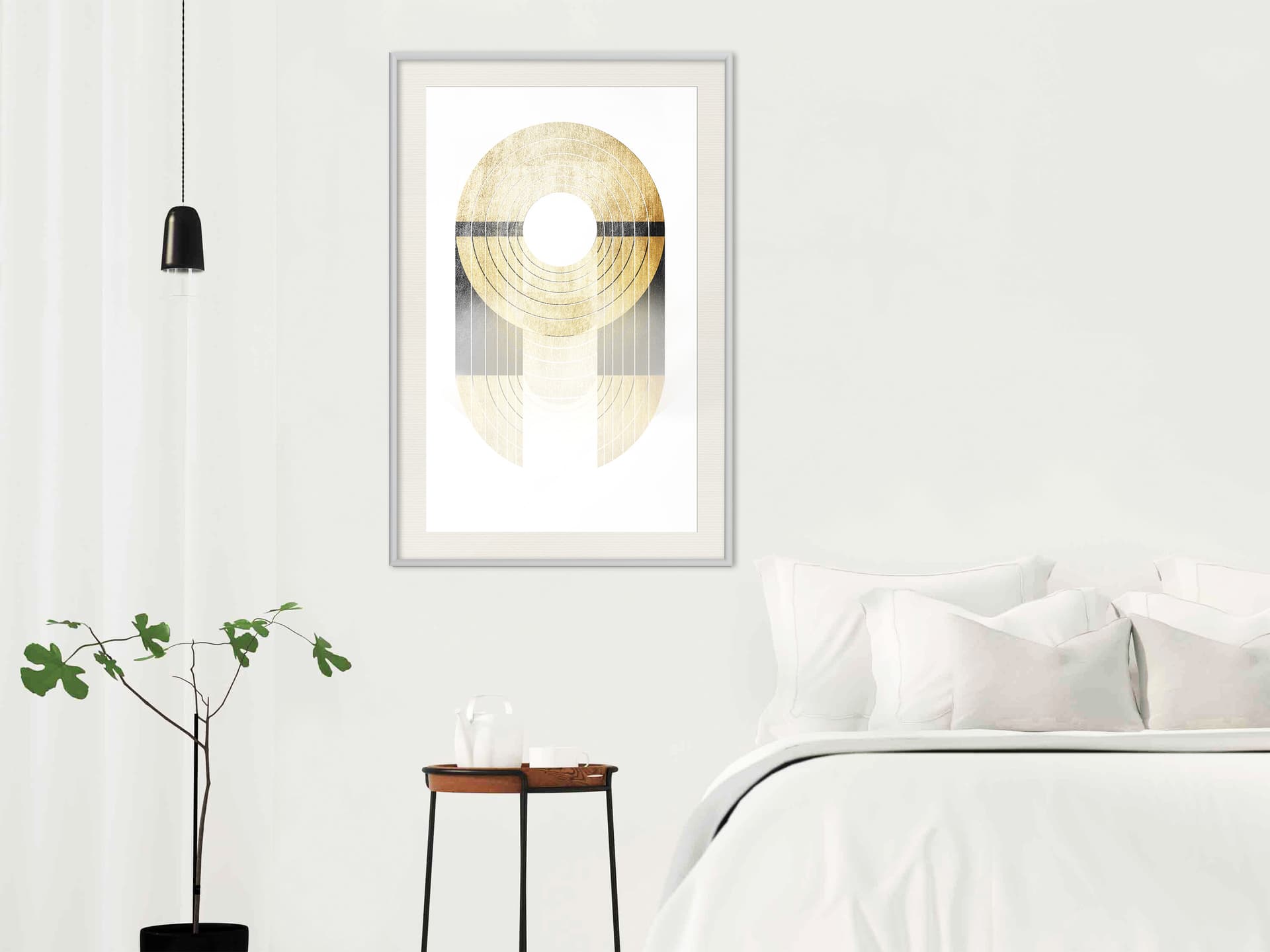 

Plakat - Płyty retro (rozmiar 20x30, wykończenie Rama biała z passe-partout)