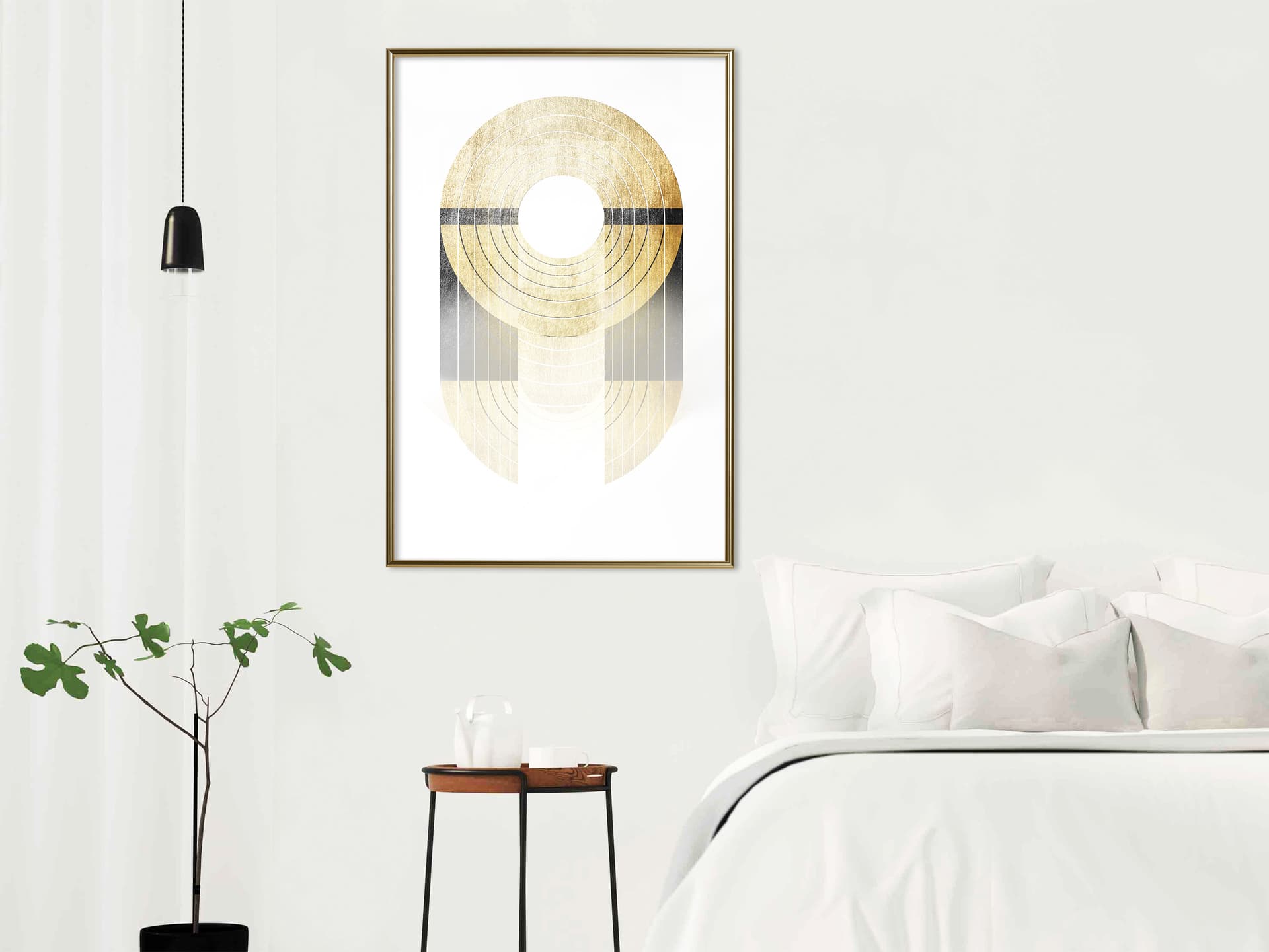 

Plakat - Płyty retro (rozmiar 20x30, wykończenie Rama złota)