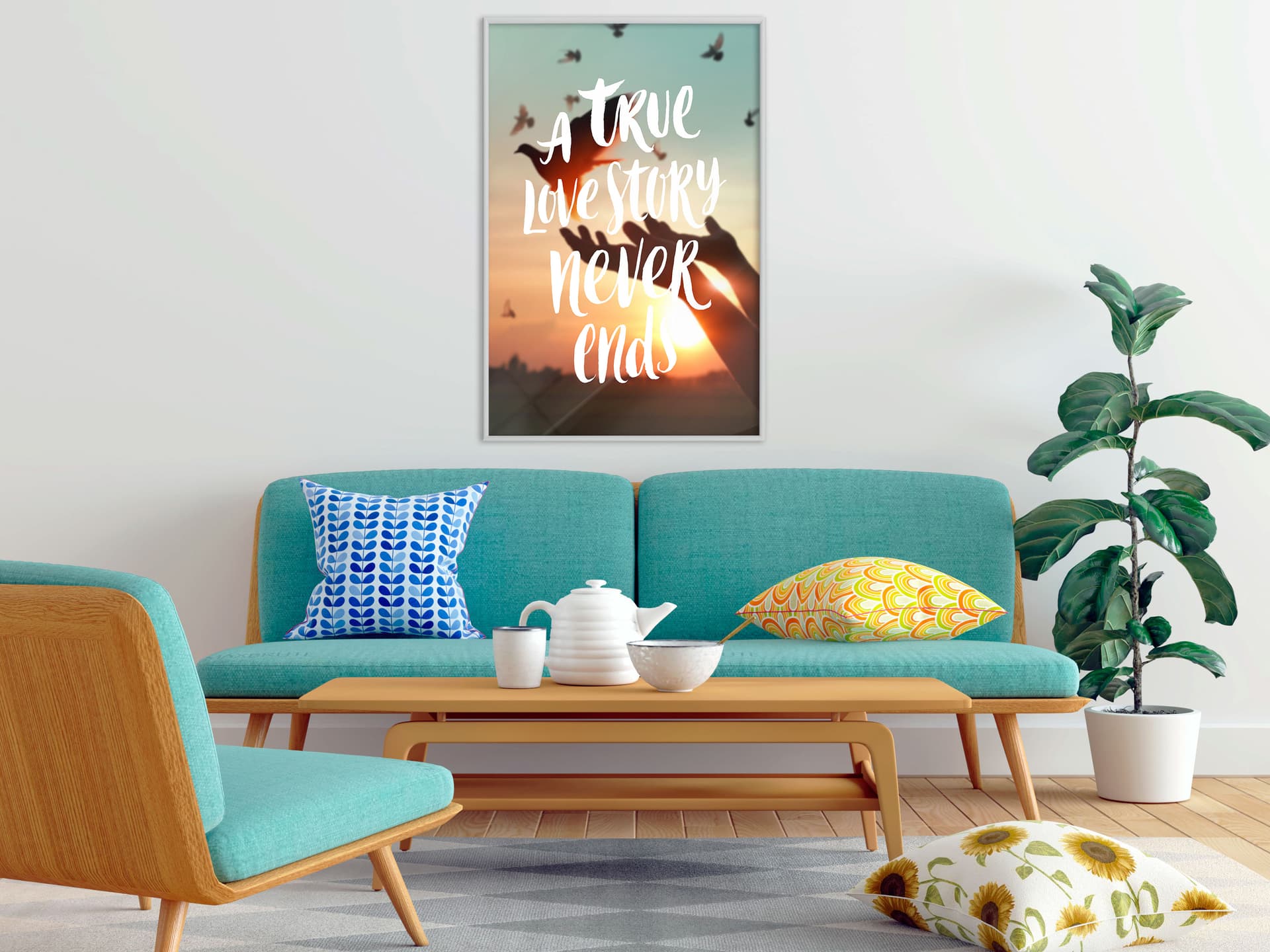 

Plakat - Historia miłosna (rozmiar 20x30, wykończenie Rama biała)