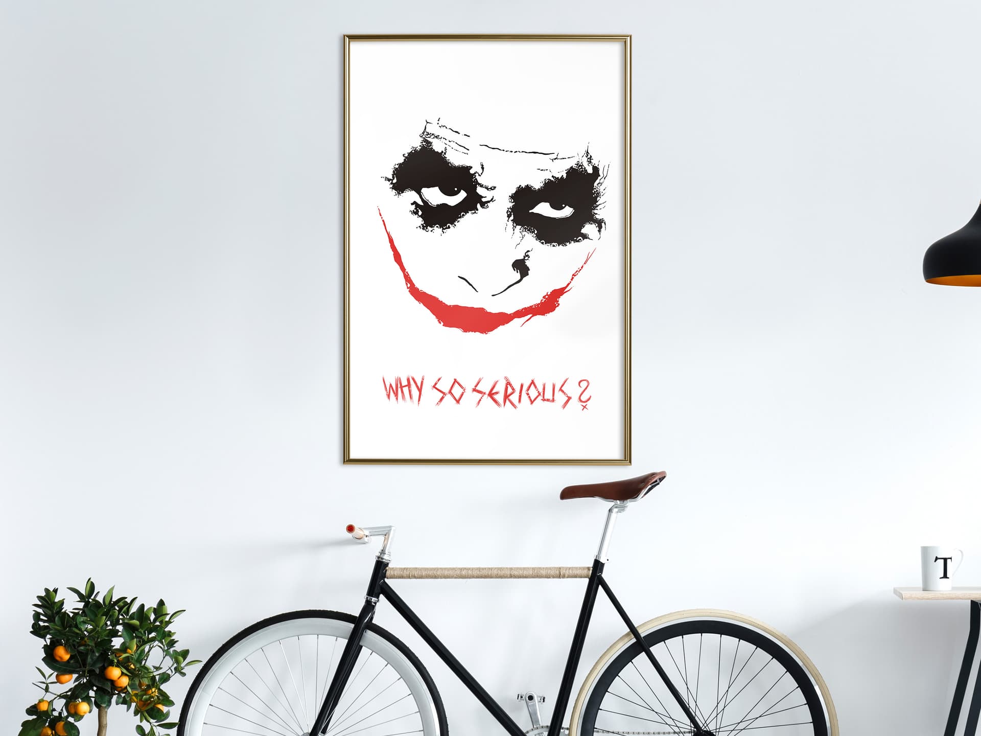 

Plakat - Czarny charakter (rozmiar 40x60, wykończenie Rama złota)