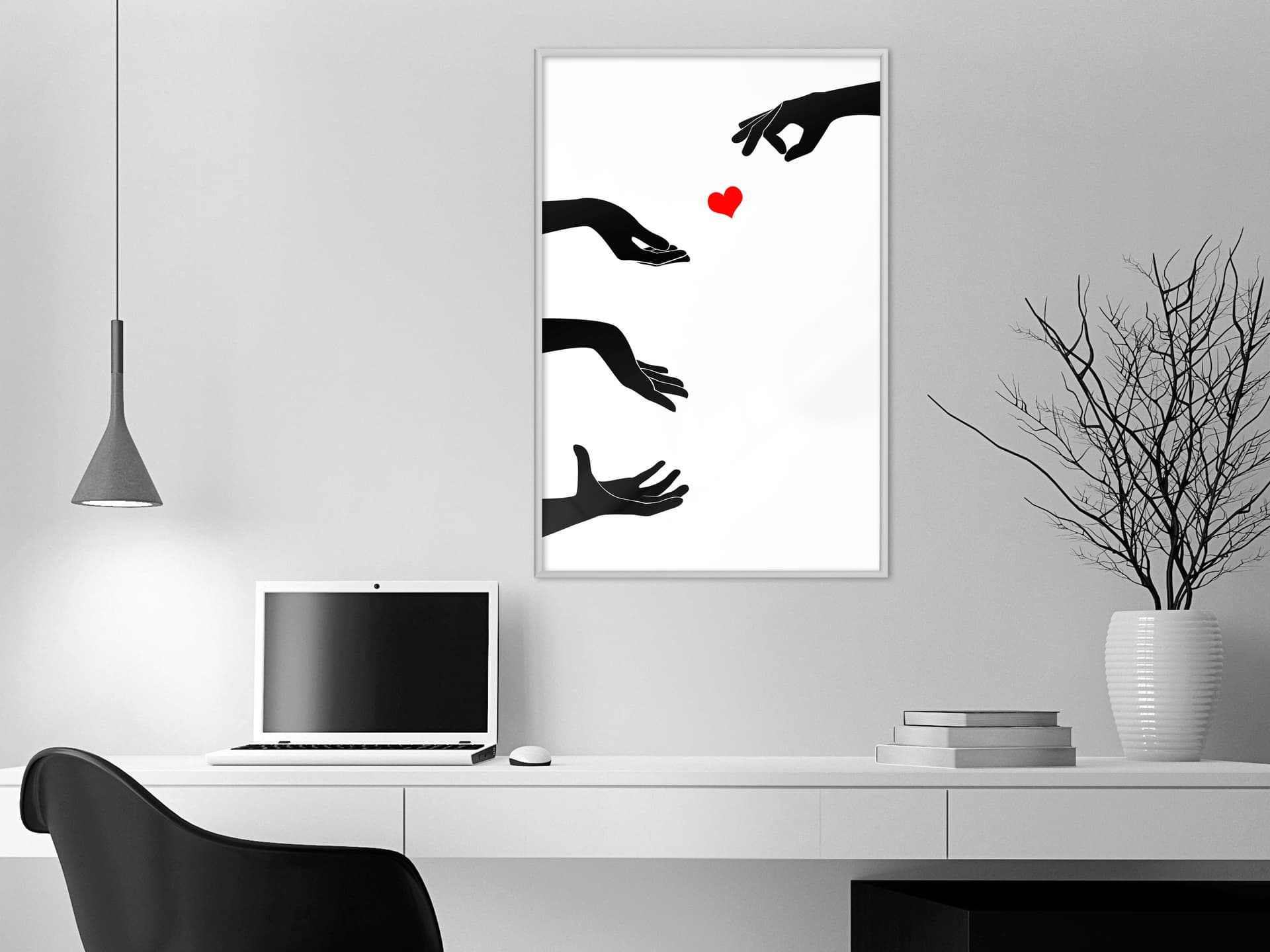 

Plakat - Zabawa miłością (rozmiar 40x60, wykończenie Rama biała)