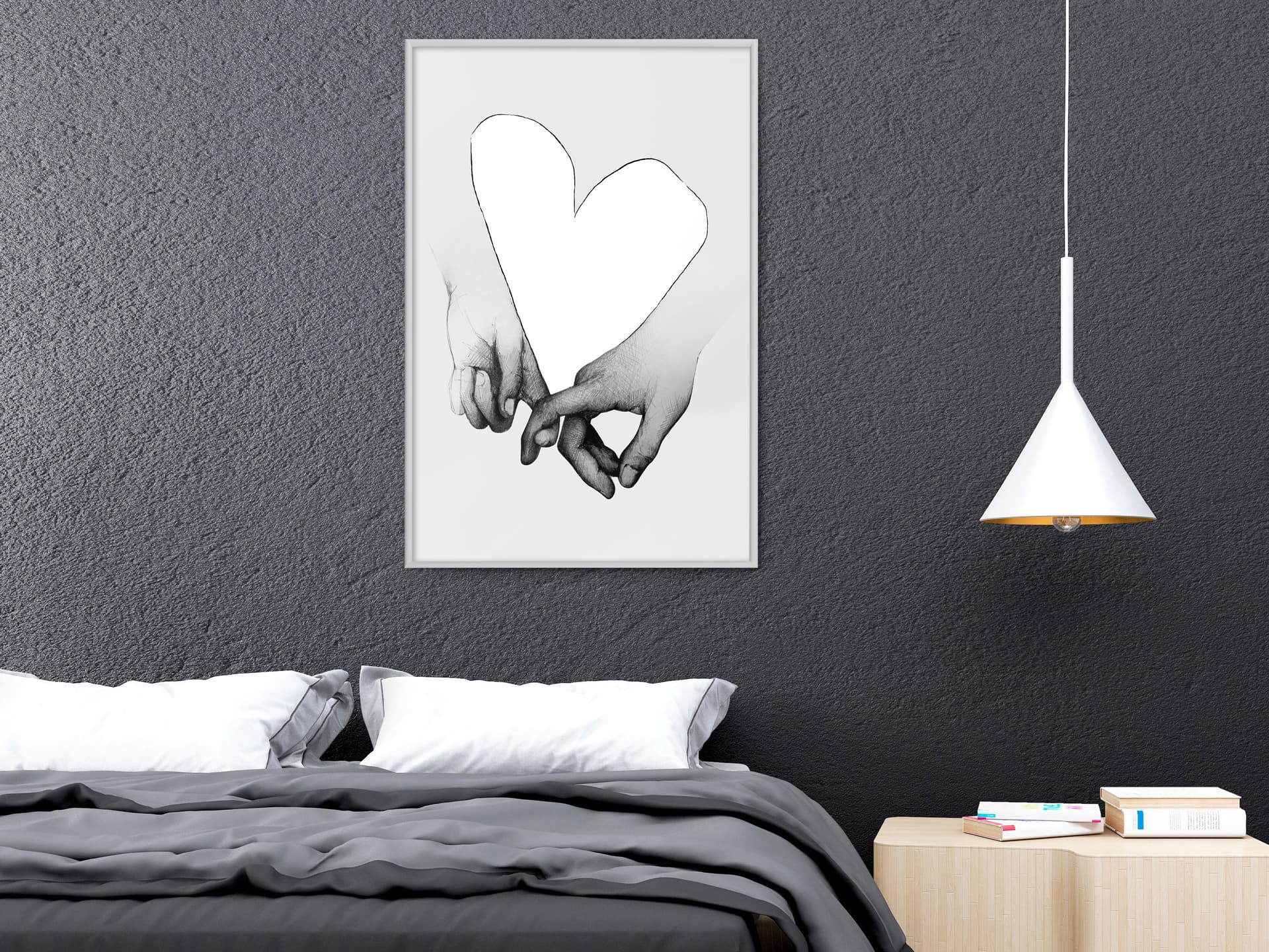 

Plakat - Zakochana para (rozmiar 20x30, wykończenie Rama biała)
