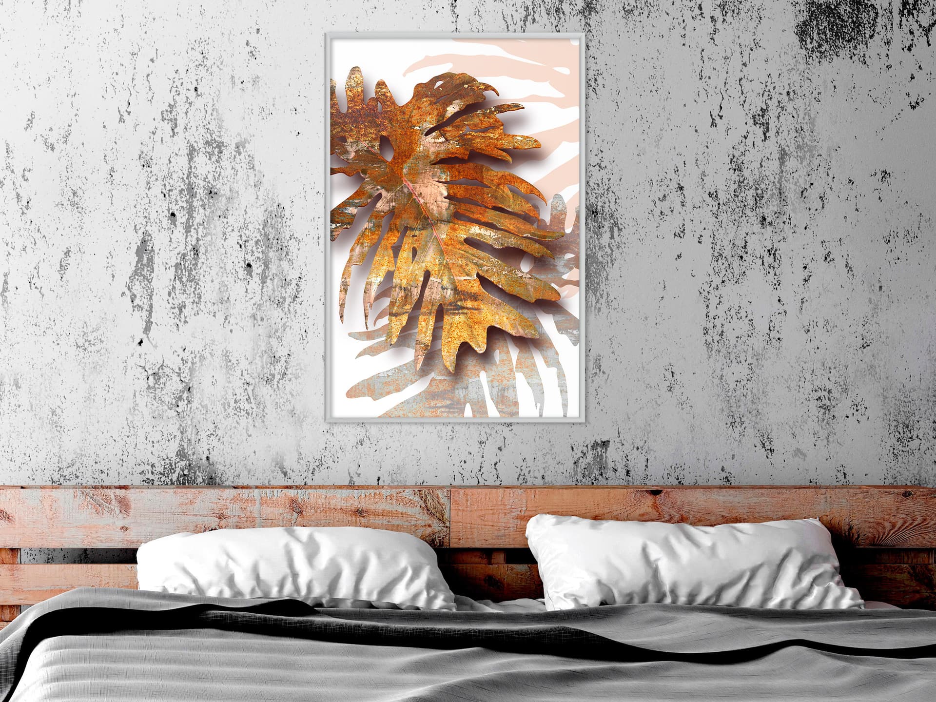 

Plakat - Wrześniowe liście (rozmiar 20x30, wykończenie Rama biała)