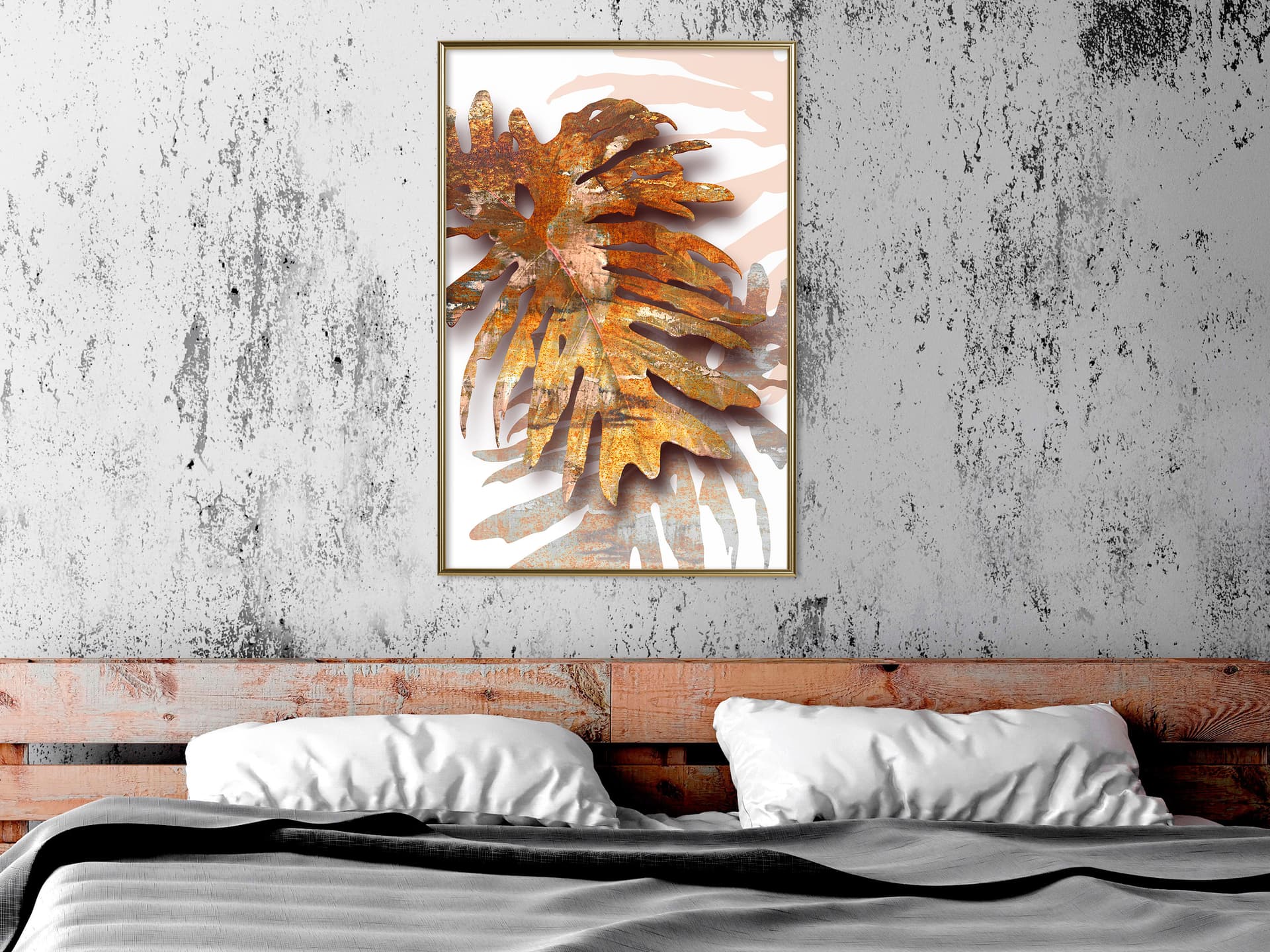 

Plakat - Wrześniowe liście (rozmiar 20x30, wykończenie Rama złota)