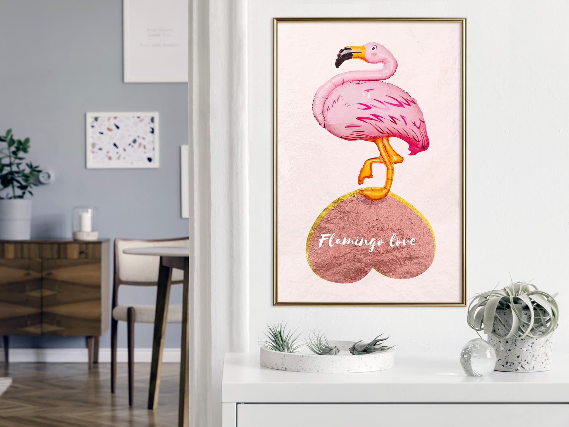 

Plakat - Każdy potrzebuje miłości (rozmiar 30x45, wykończenie Rama złota)