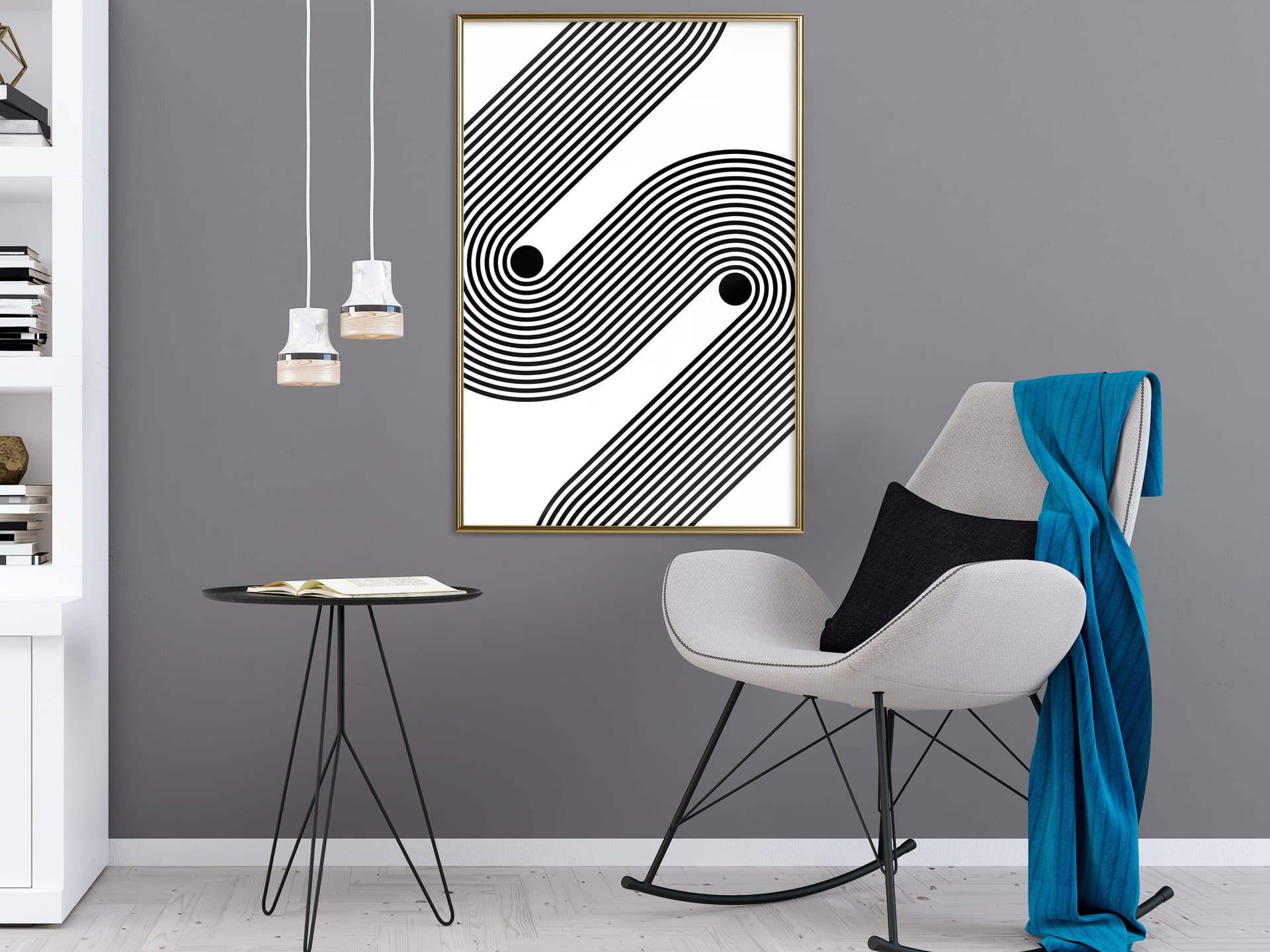 

Plakat - Rozdzieleni (rozmiar 20x30, wykończenie Rama złota)