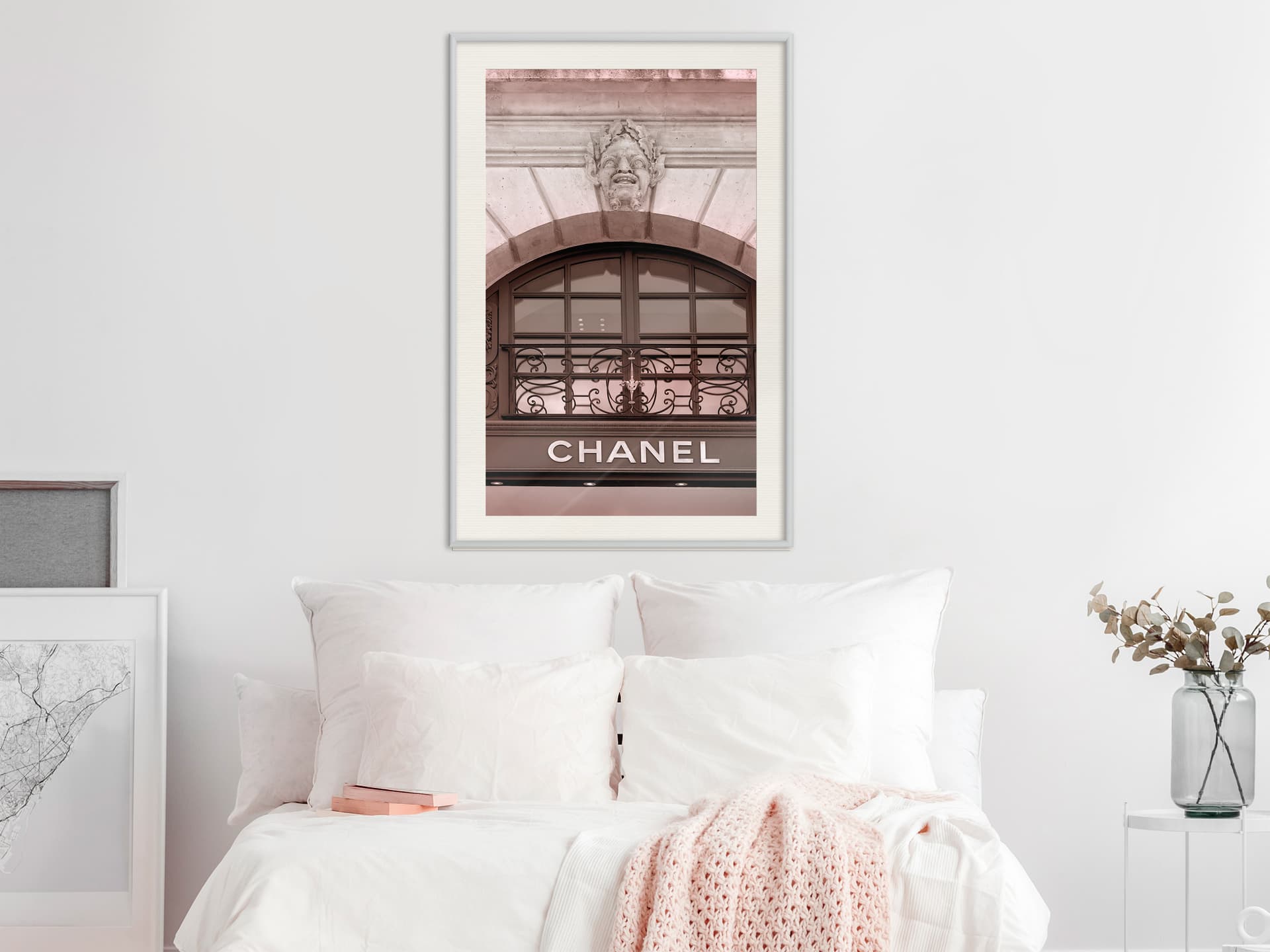 

Plakat - Chanel (rozmiar 20x30, wykończenie Rama biała z passe-partout)
