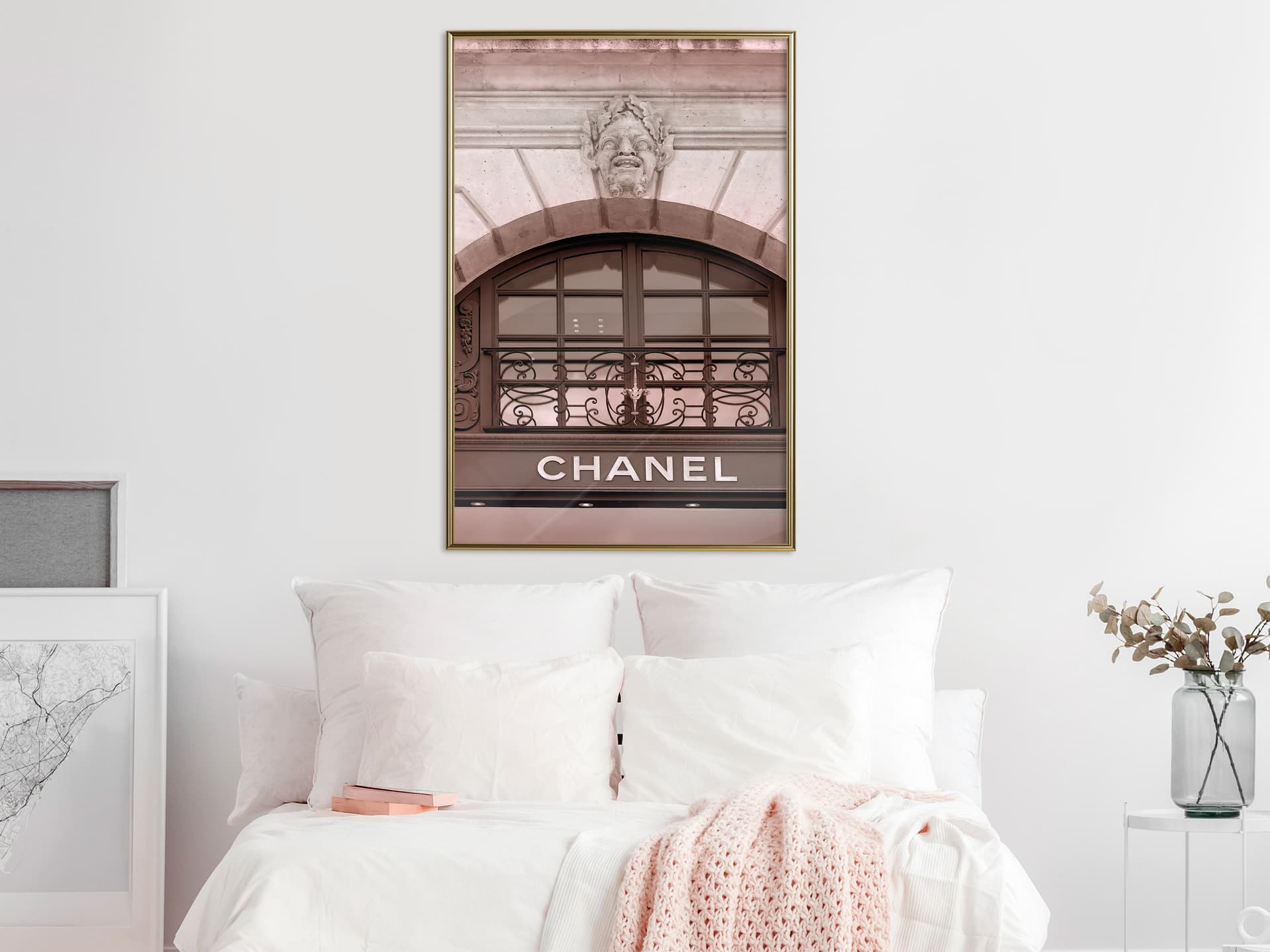 

Plakat - Chanel (rozmiar 40x60, wykończenie Rama złota)
