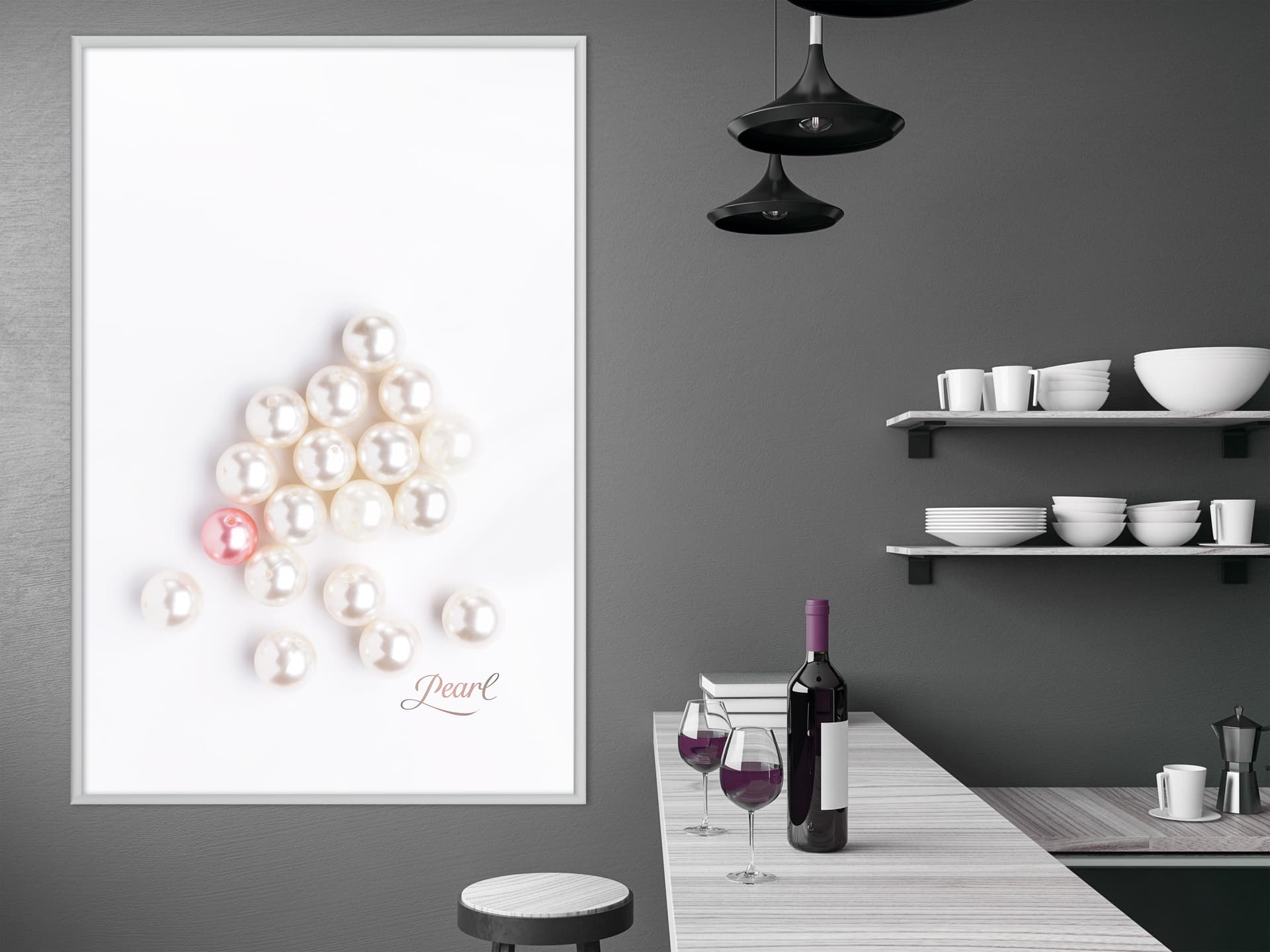 

Plakat - Jedyna w swoim rodzaju (rozmiar 30x45, wykończenie Rama biała)