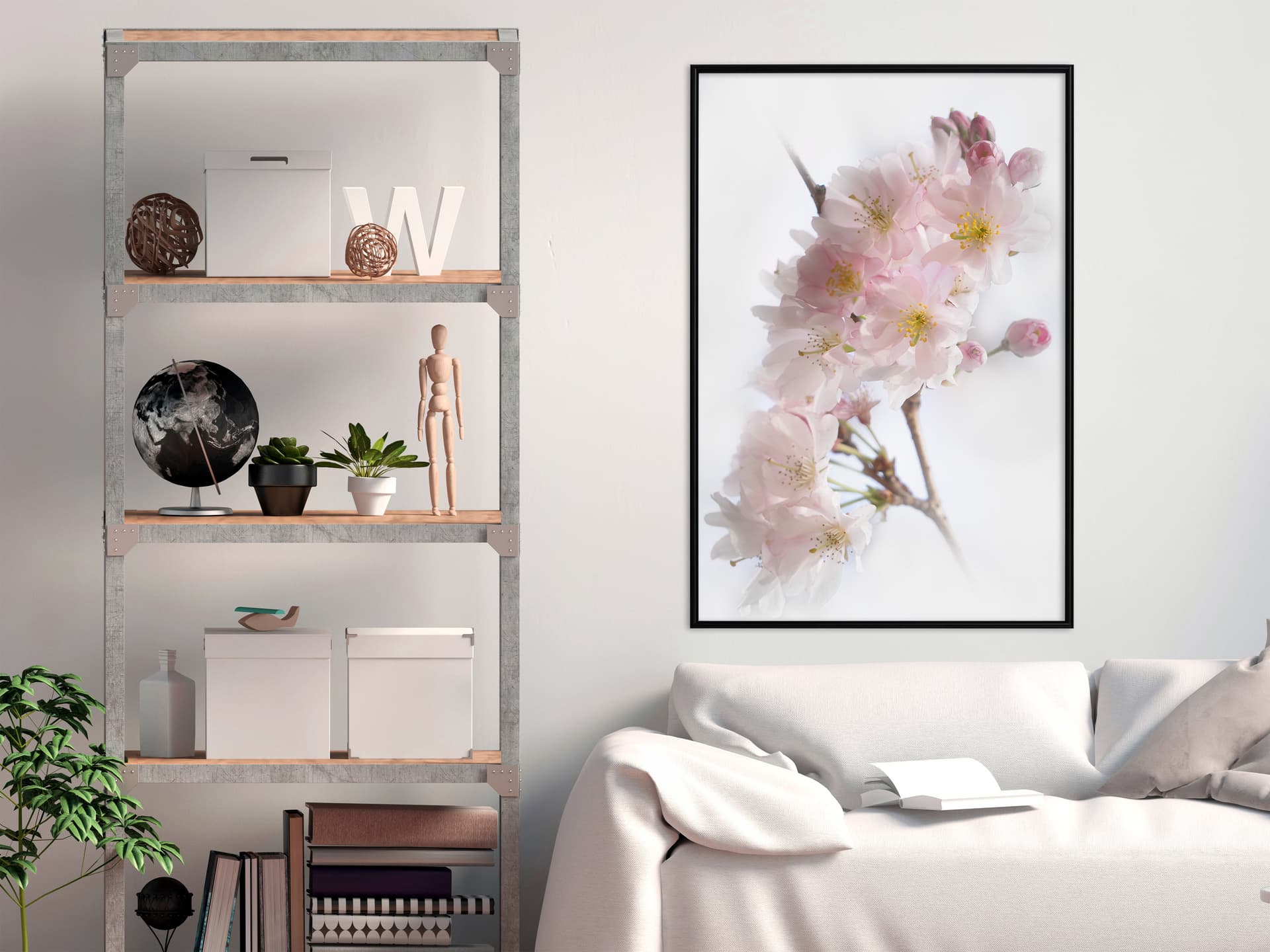 

Plakat - Zapach wiosny (rozmiar 20x30, wykończenie Rama czarna)