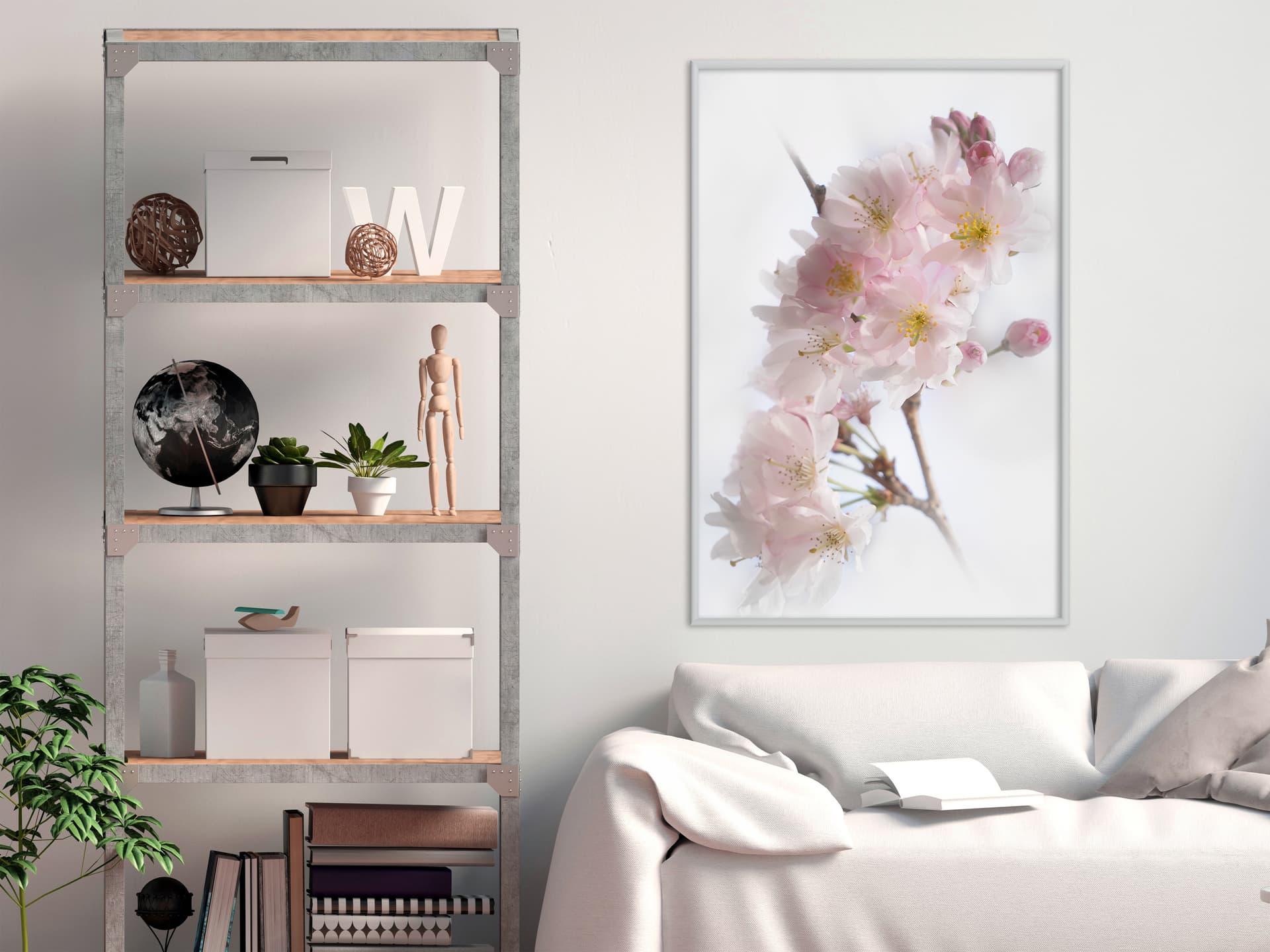 

Plakat - Zapach wiosny (rozmiar 20x30, wykończenie Rama biała)