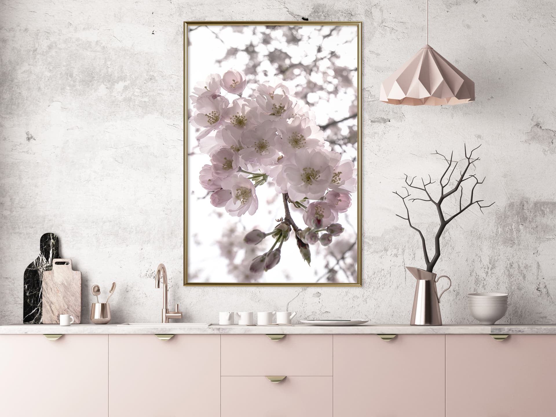 

Plakat - Wiosenna wizyta (rozmiar 30x45, wykończenie Rama złota)