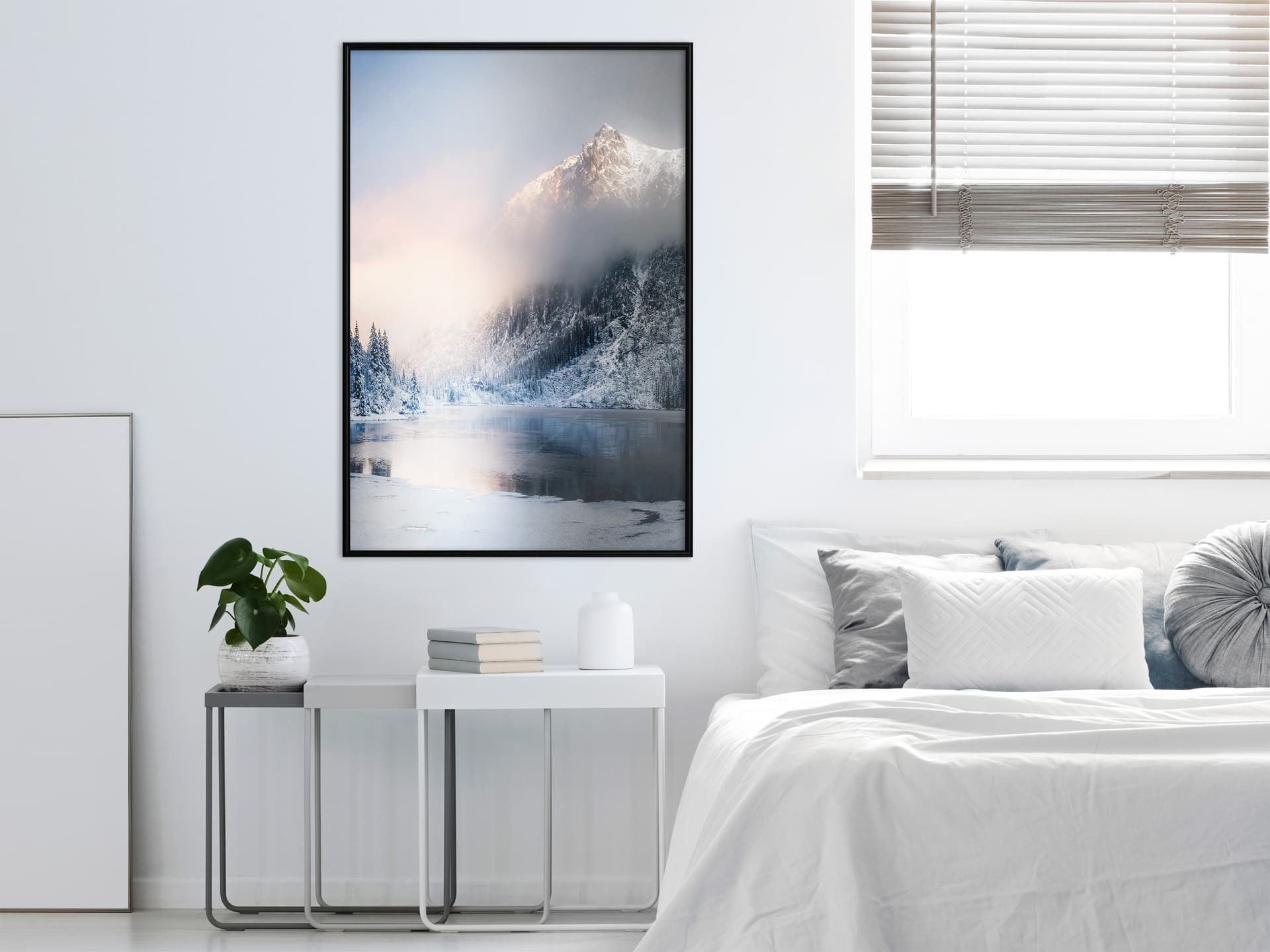 

Plakat - Zima w górach (rozmiar 40x60, wykończenie Rama czarna)