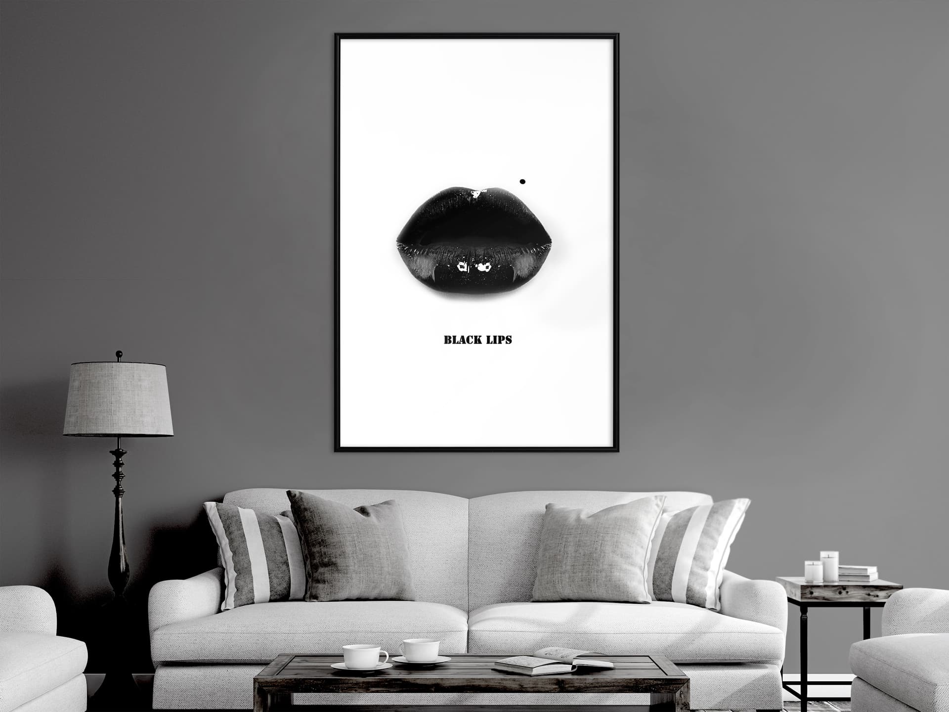 

Plakat - Zabójczy pocałunek (rozmiar 40x60, wykończenie Rama czarna)