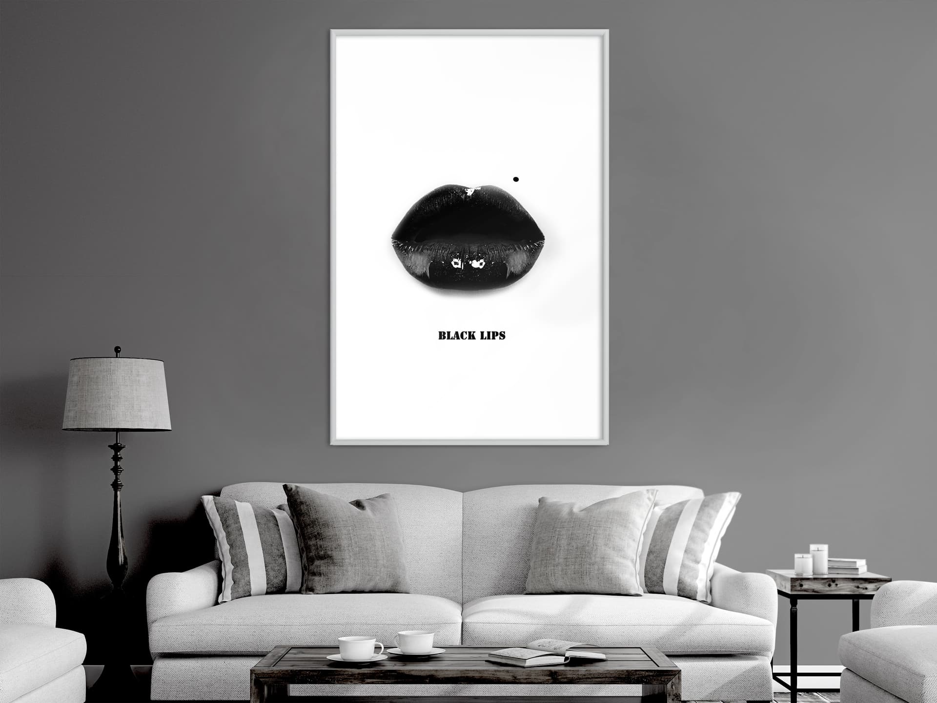 

Plakat - Zabójczy pocałunek (rozmiar 20x30, wykończenie Rama biała)