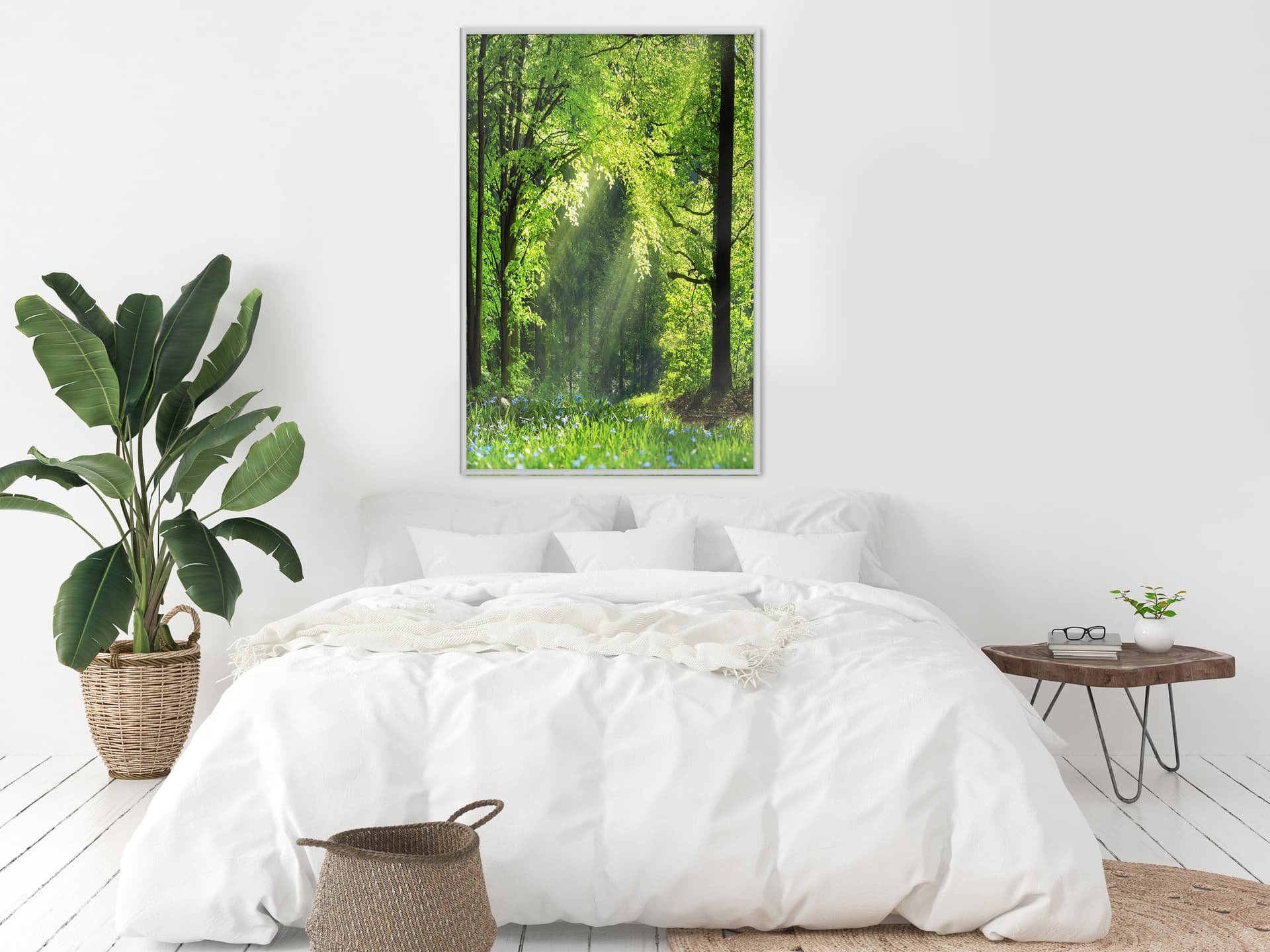 

Plakat - Leśna ścieżka (rozmiar 30x45, wykończenie Rama biała)