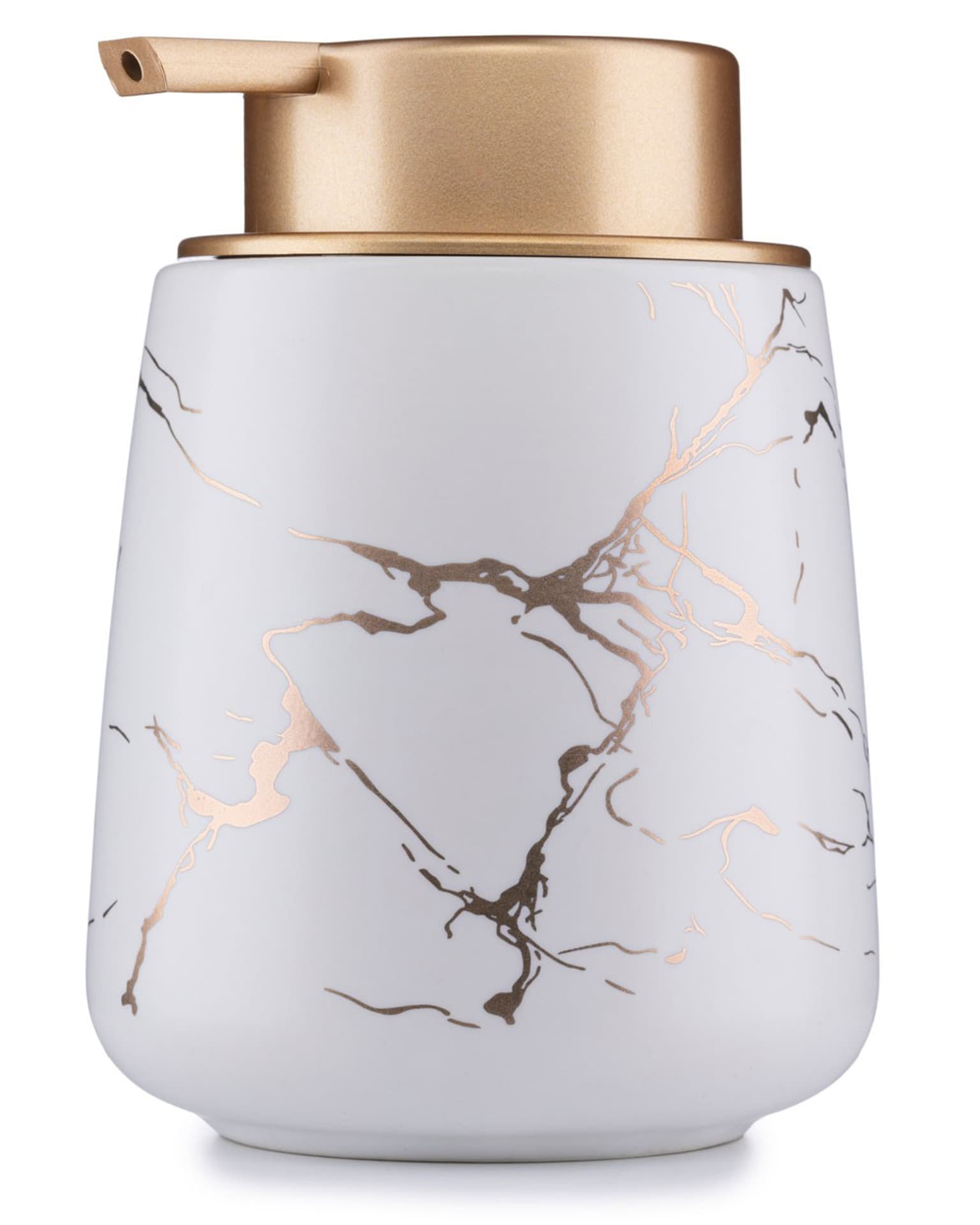 

Komplet łazienkowy Sally White Gold 3 el