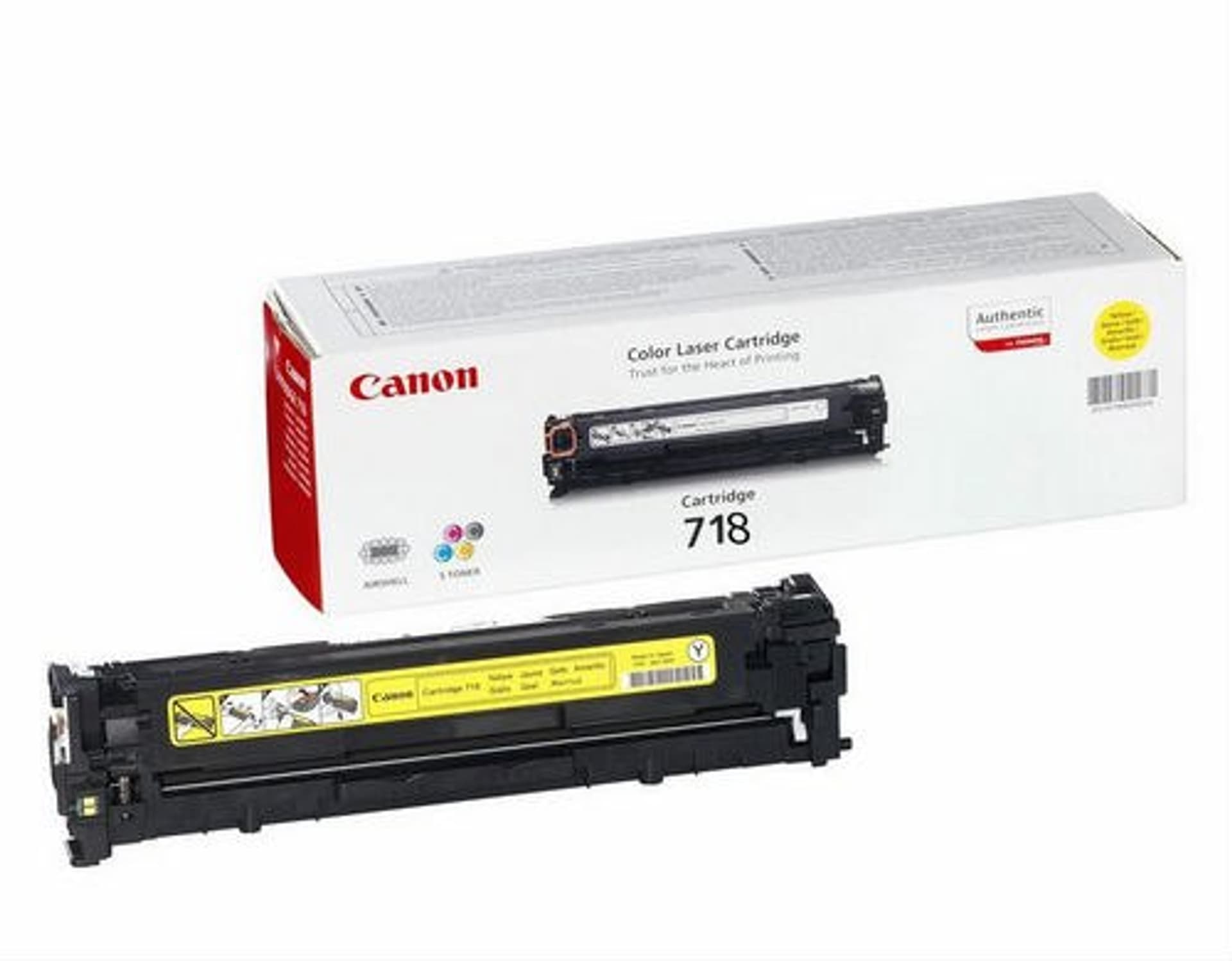 

Canon 718 Y Toner Cartridge, Yellow