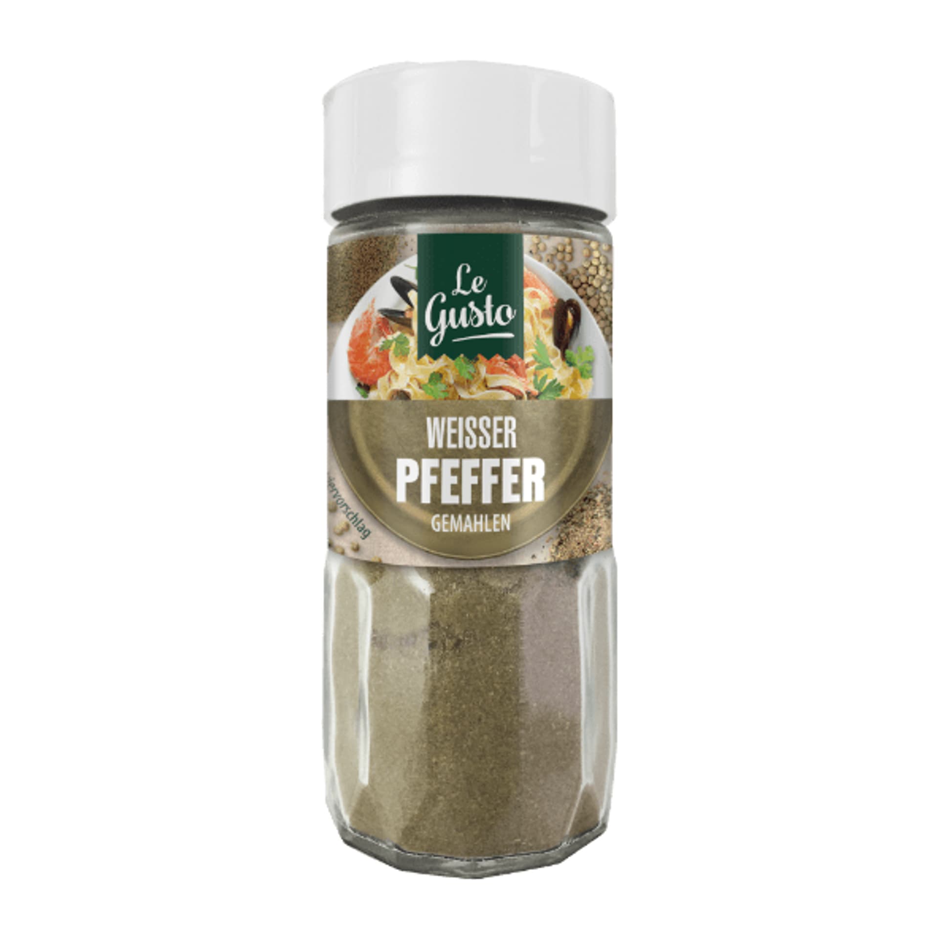 

Le Gusto Pieprz Biały Mielony 50 g