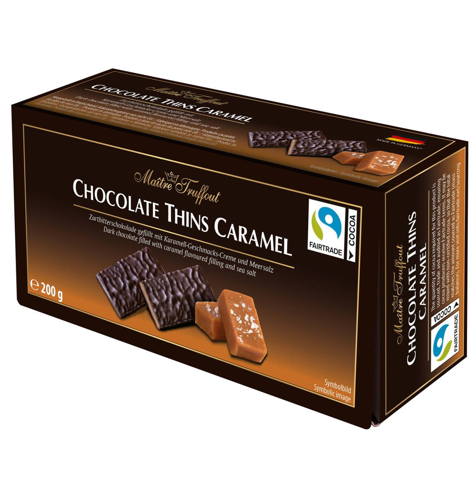 

MaitreTruffout Talarki Czekoladowe Słony Karmel 200 g