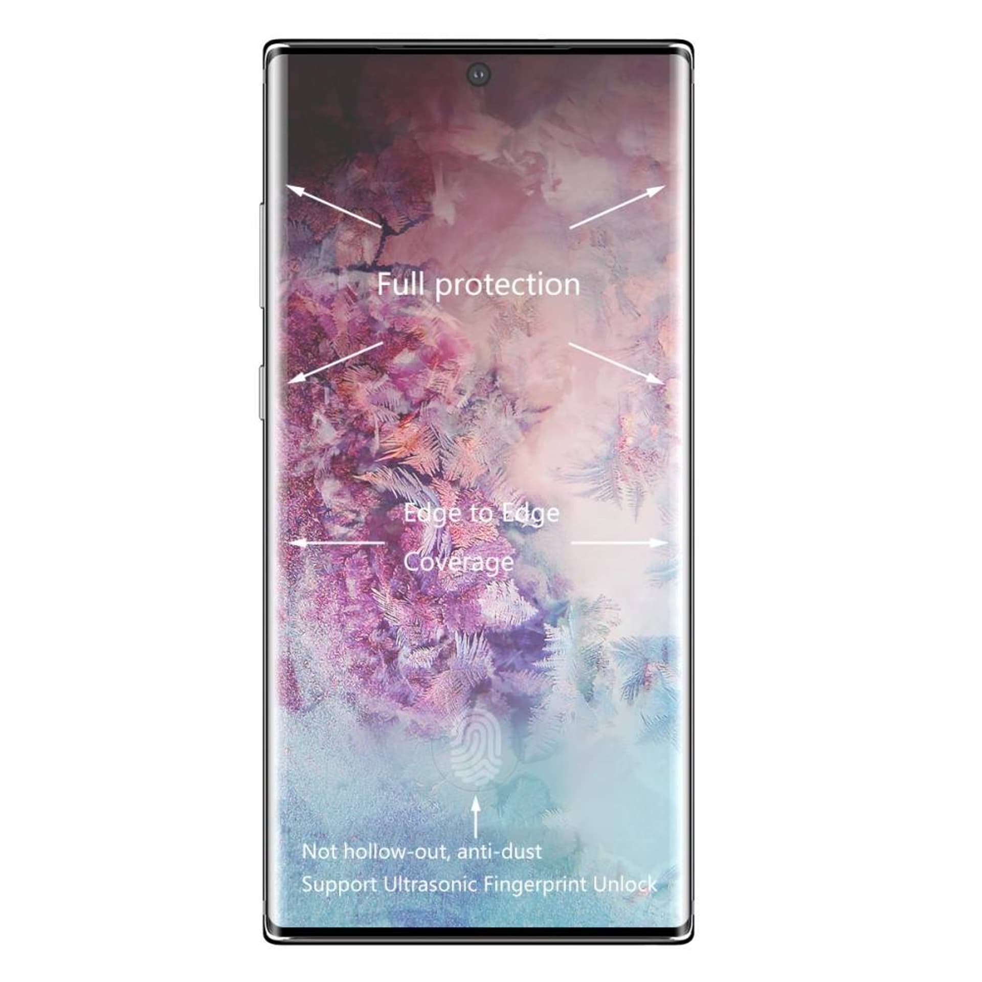 

Szkło Hartowane 5D SAMSUNG GALAXY NOTE 10+ Full Glue czarne