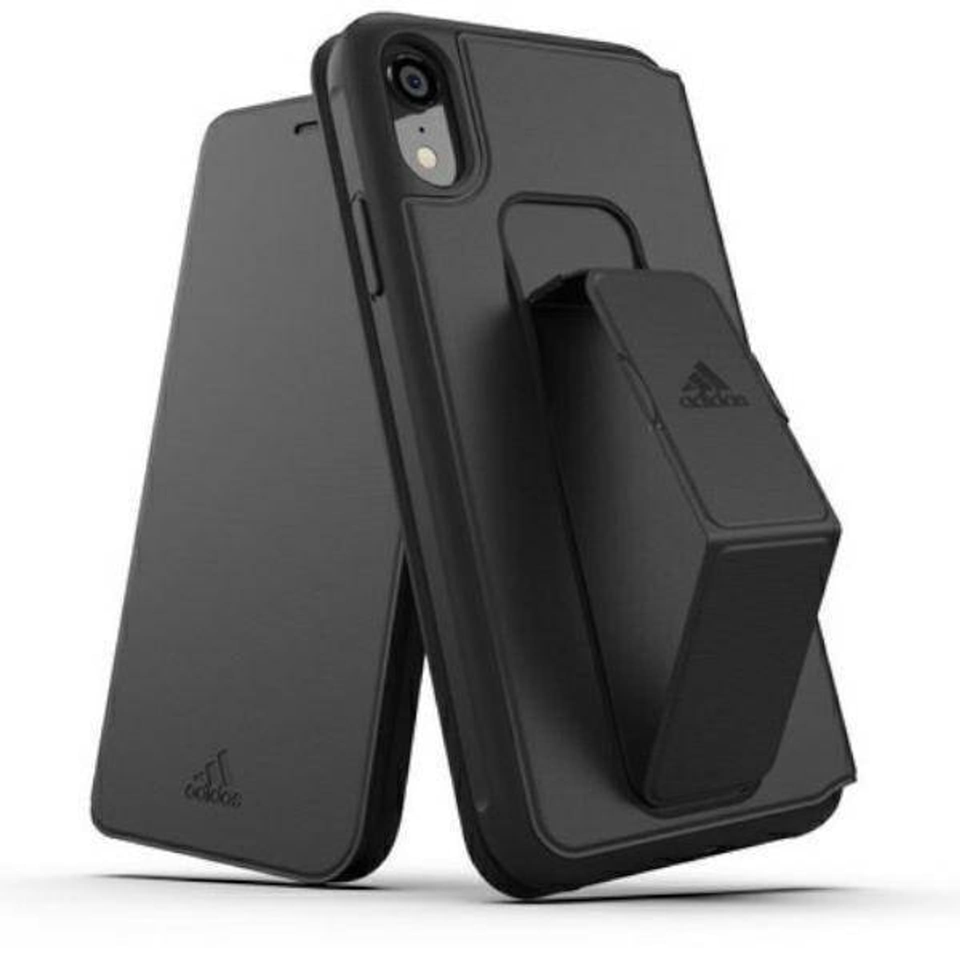 

Adidas SP Folio Grip Case iPhone Xr czarny/black 32858