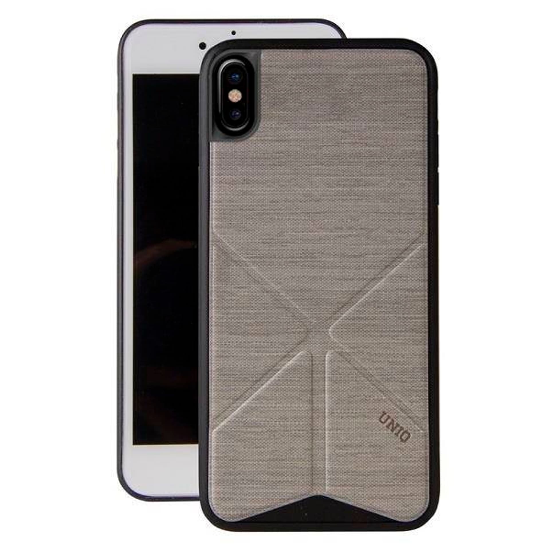 

UNIQ etui Transforma Ligne iPhone X/Xs szary/ash grey