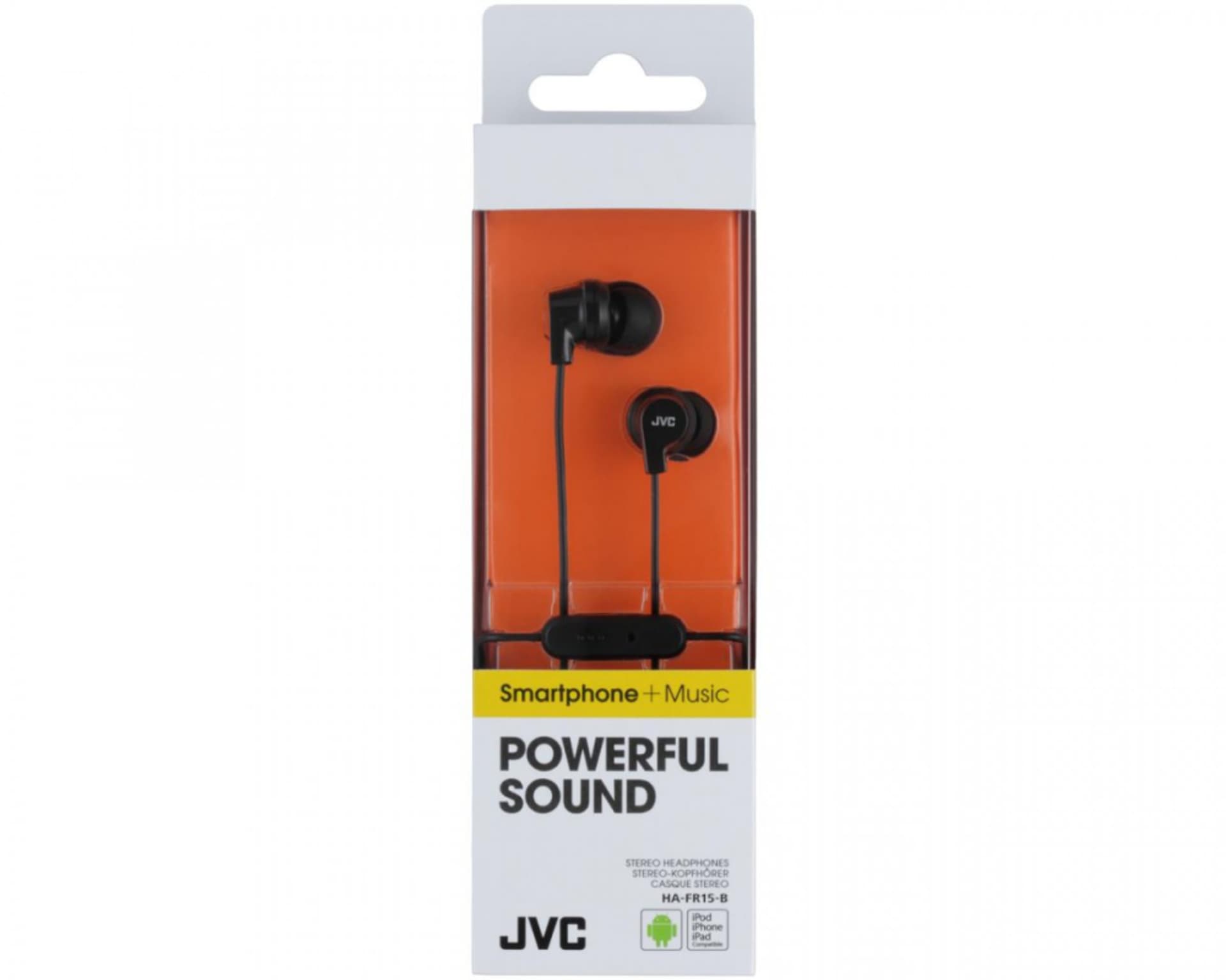 

Słuchawki douszne JVC 1.2 m 3.5 mm minijack wtyk