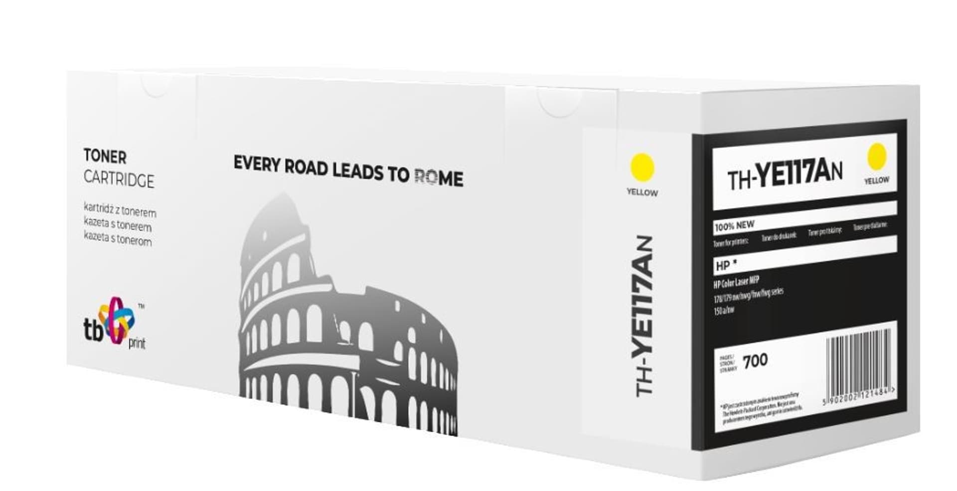 

Toner do HP 117A W2072A żółty TH-YE117AN 100% nowy