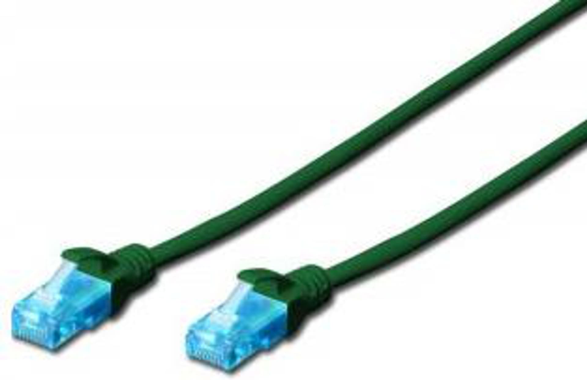 

DIGITUS Cat5e U/UTP 0.5 m Zielony 0.5 Patchcord