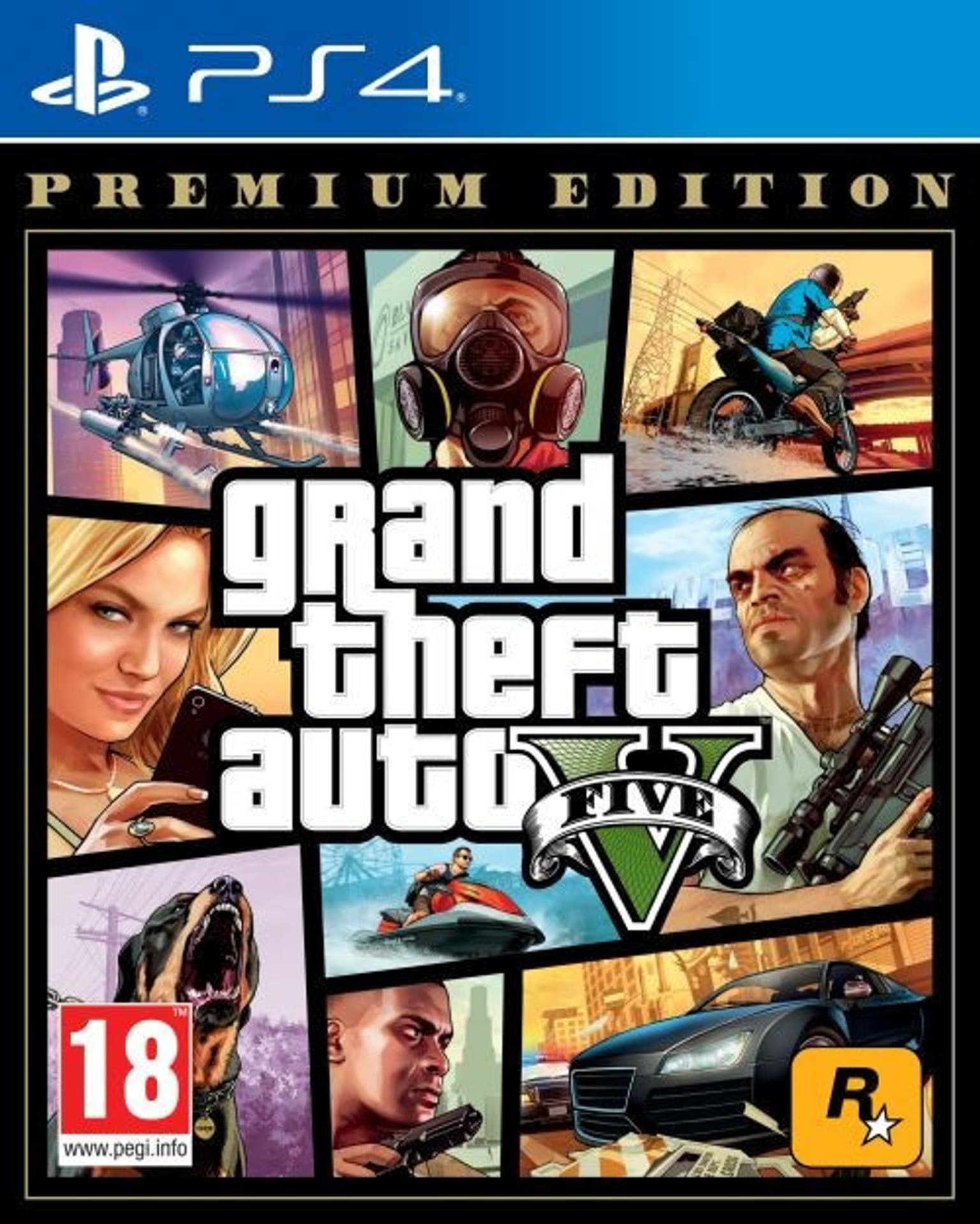 

Gra PS4 Grand Theft Auto V Premium ED PL