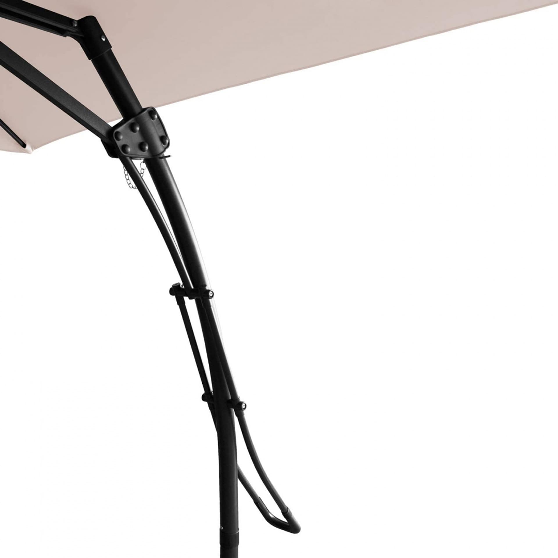 

Parasol ogrodowy na wysięgniku PUSH-UP 3,8m taupe ciepły szary