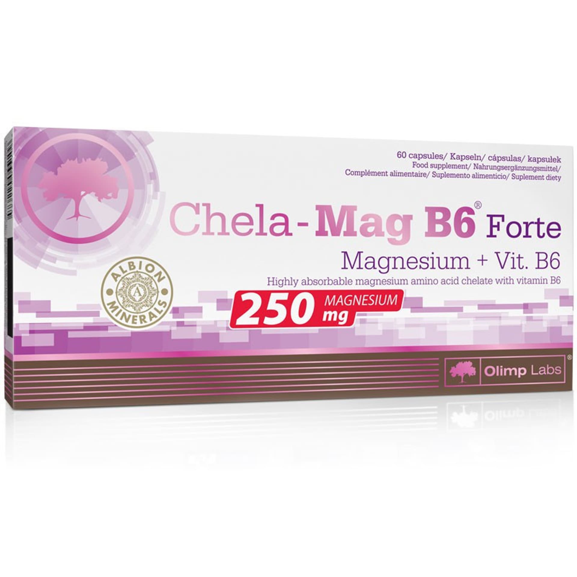 

Chela-Mag B6 Forte Mega Caps (tabletki) 60 szt, Tabletki) 60 sz